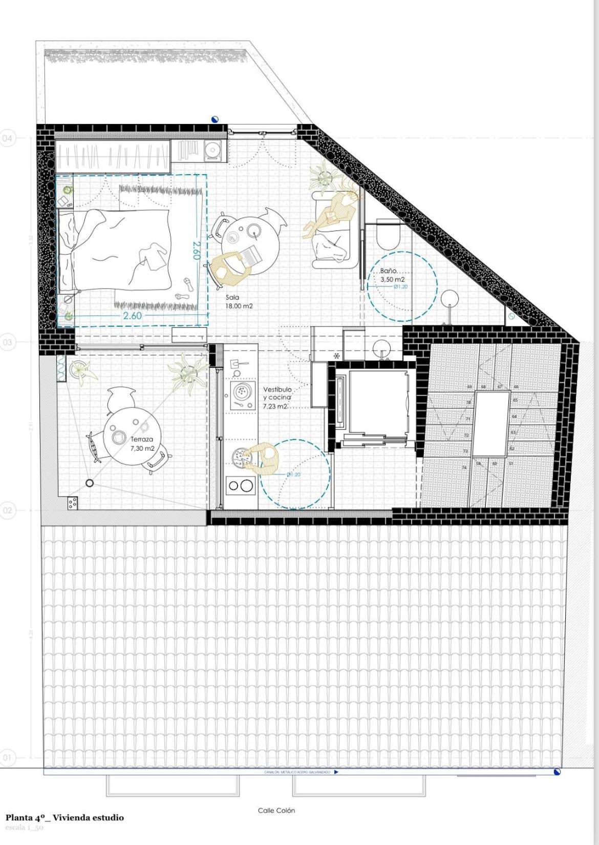 Apartamento Loft Catedral Con Terraza *