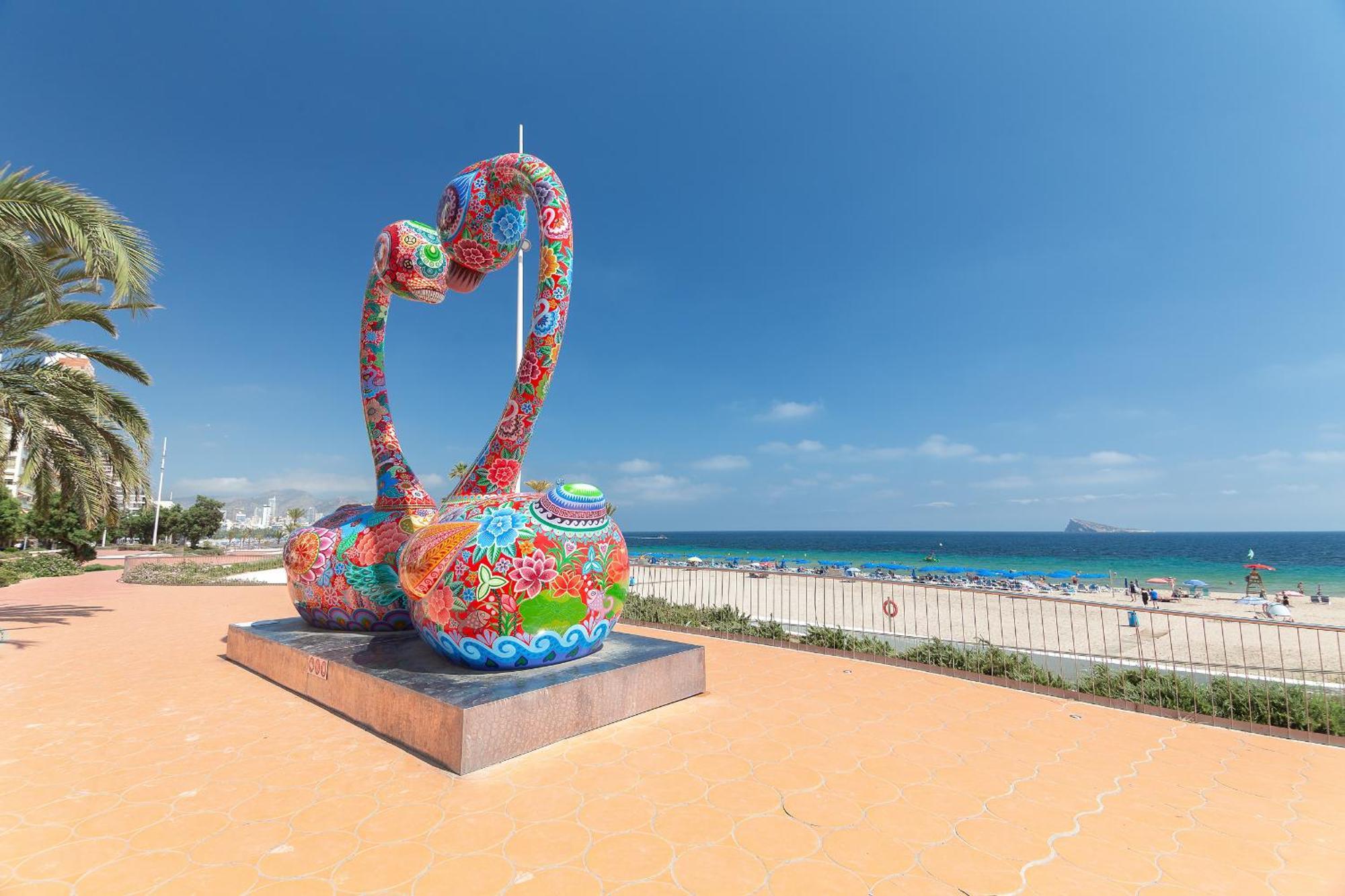 Apartamento Luxury Primerisima Linea Playa Poniente Con 6,5 Mts De Vistas Frontales Al Mar Benidorm