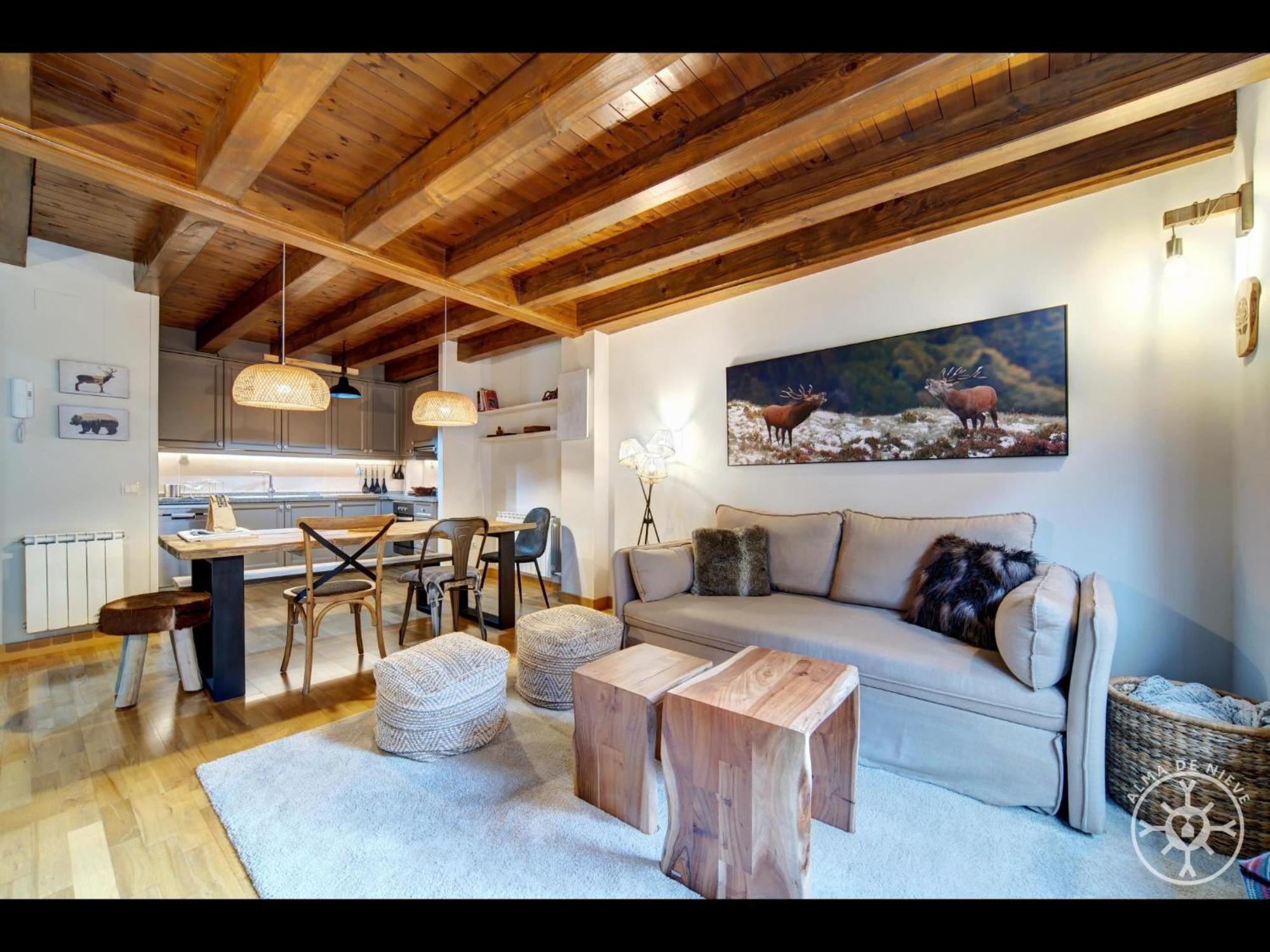 Casa Gireta De Alma De Nieve Сasa de vacaciones Salardú