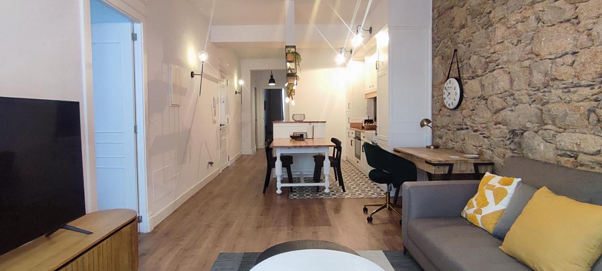 Apartamento Calle Real Con Patio Ferrol