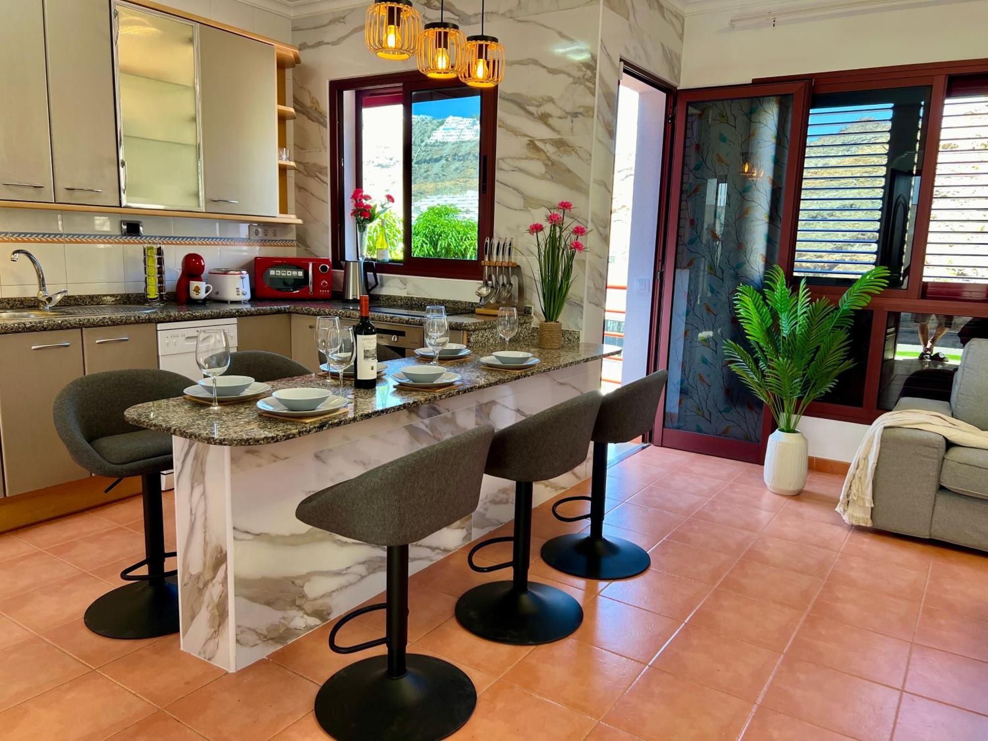 Villa Puerto Rico In Front Of The Shopping Center With Private Heated Saltwater Pool With Jacuzzi & Arcade Games & T Able Foot Ball *