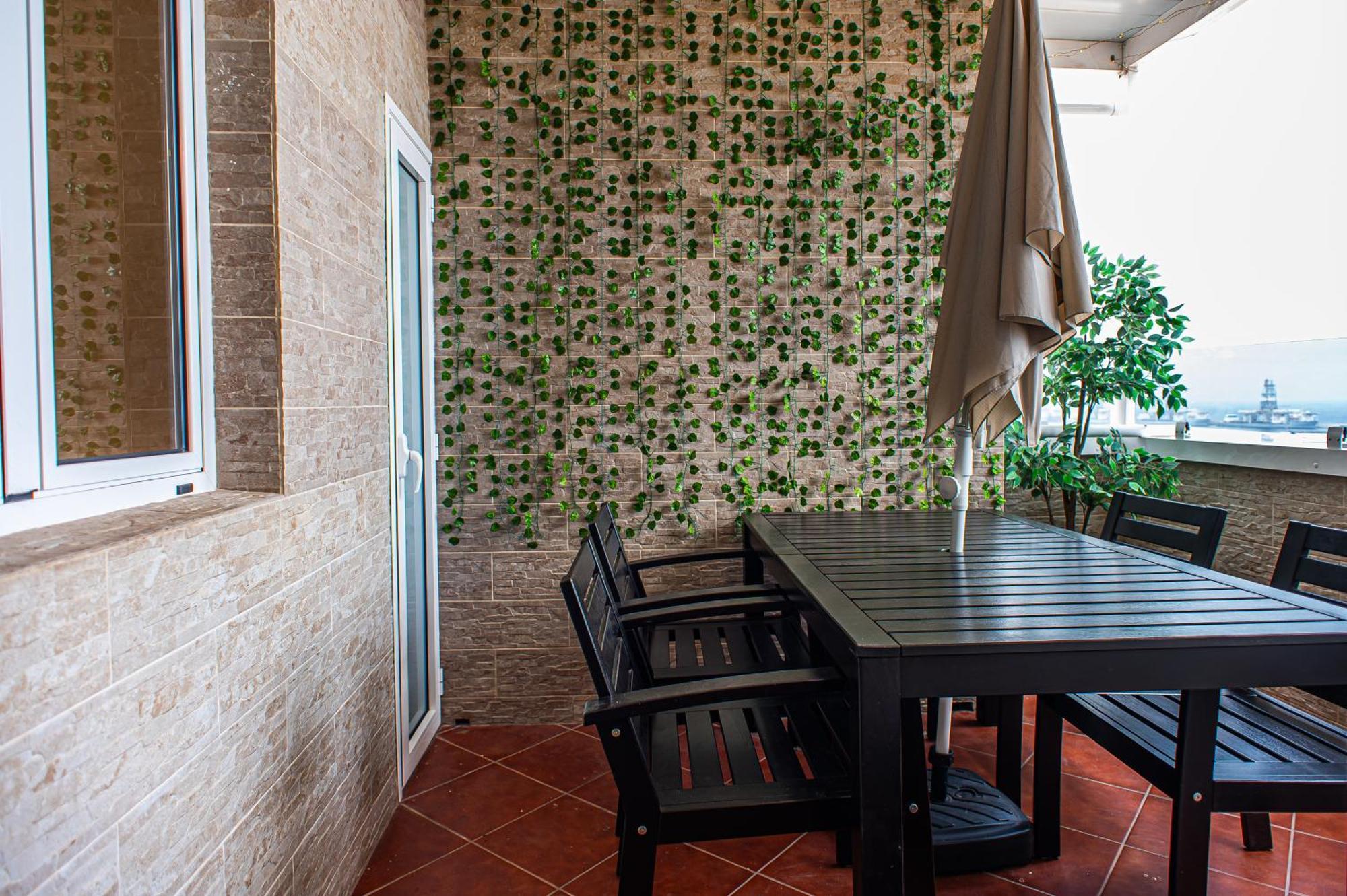 Atico Con Vistas Al Mar Cerca Del Casco Historico Apartamento