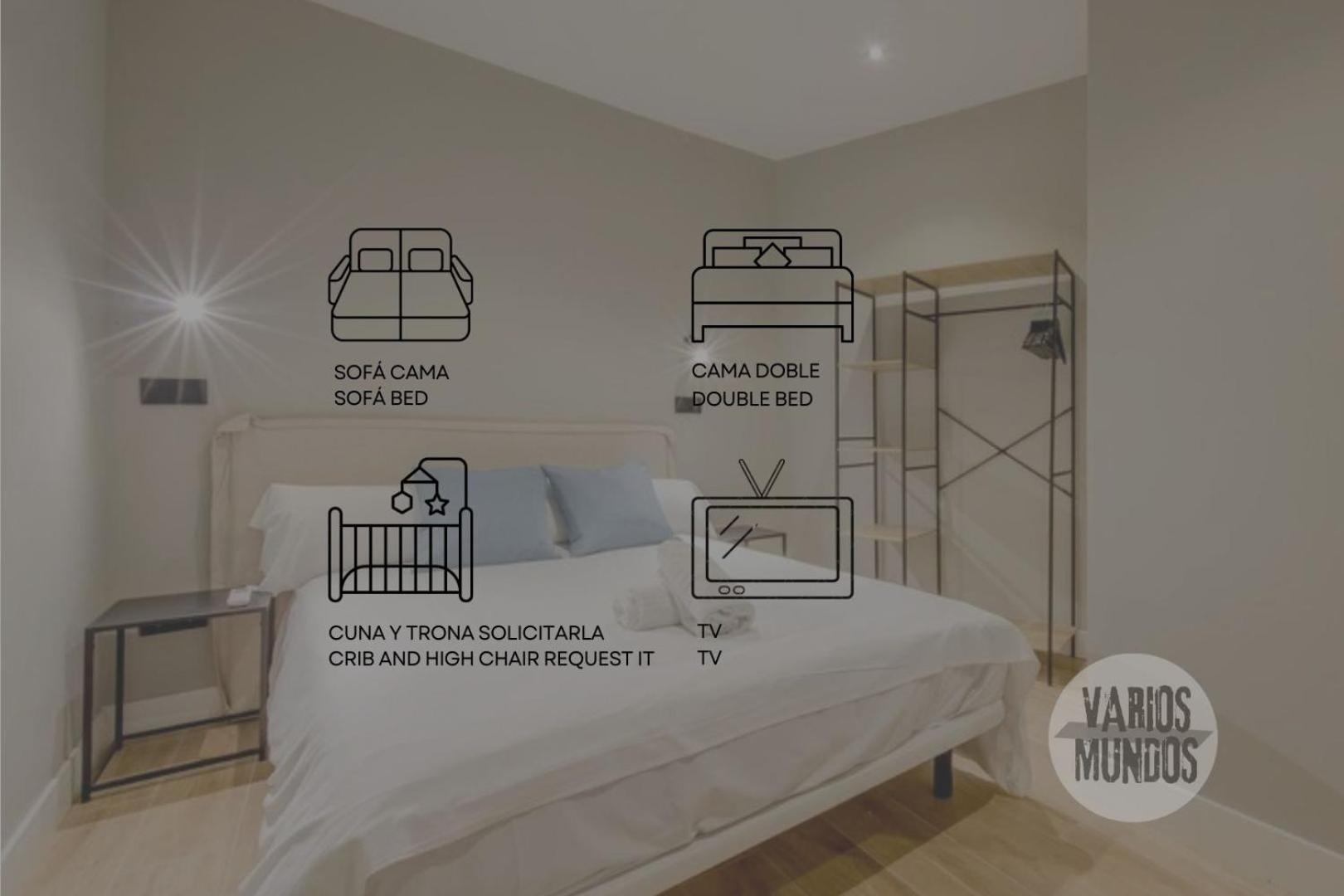 Urban And 5pax En Calle Silva-gran Via E2 Apartamento
