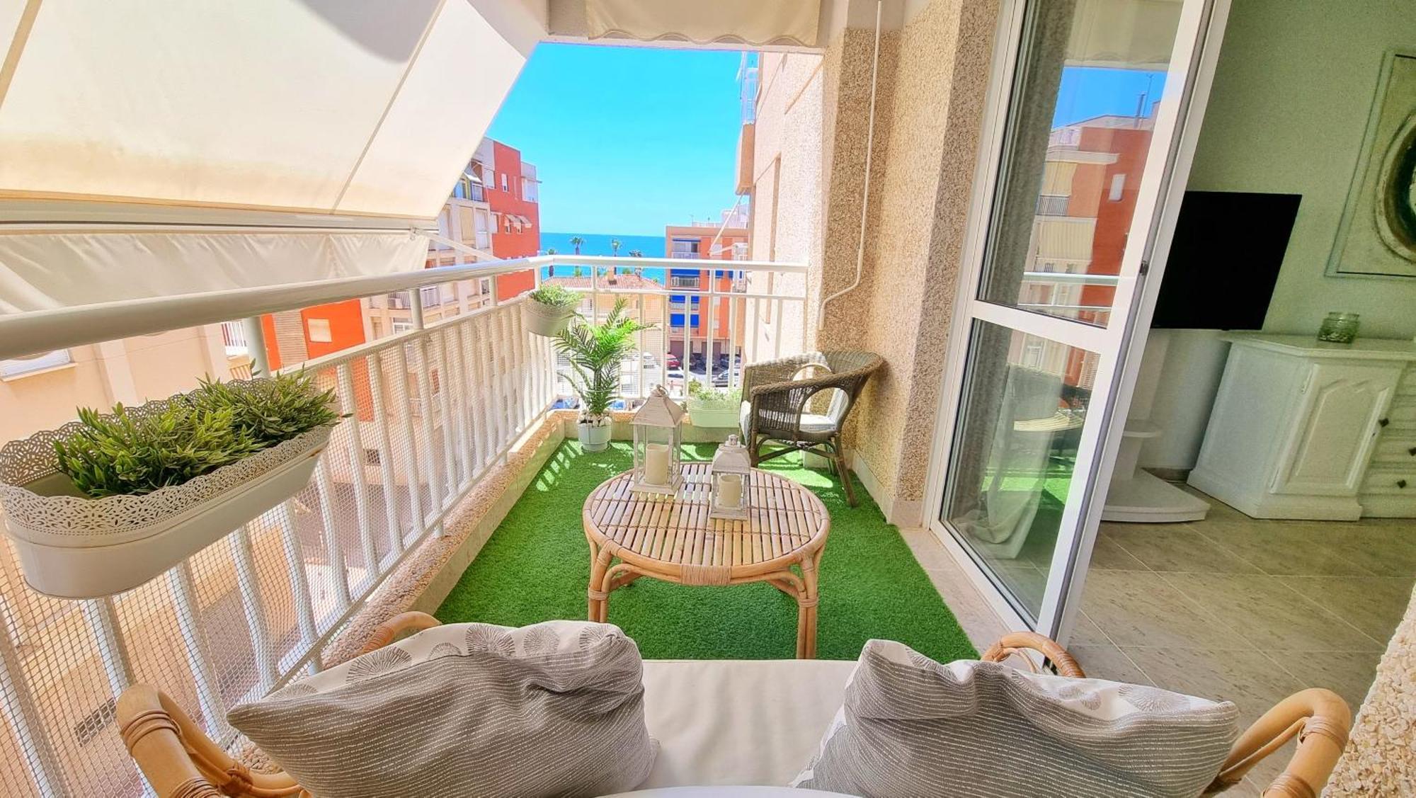 El Rubial Con Vistas Al Mar , Parking Y Wifi - By Aloha Palma Apartamento