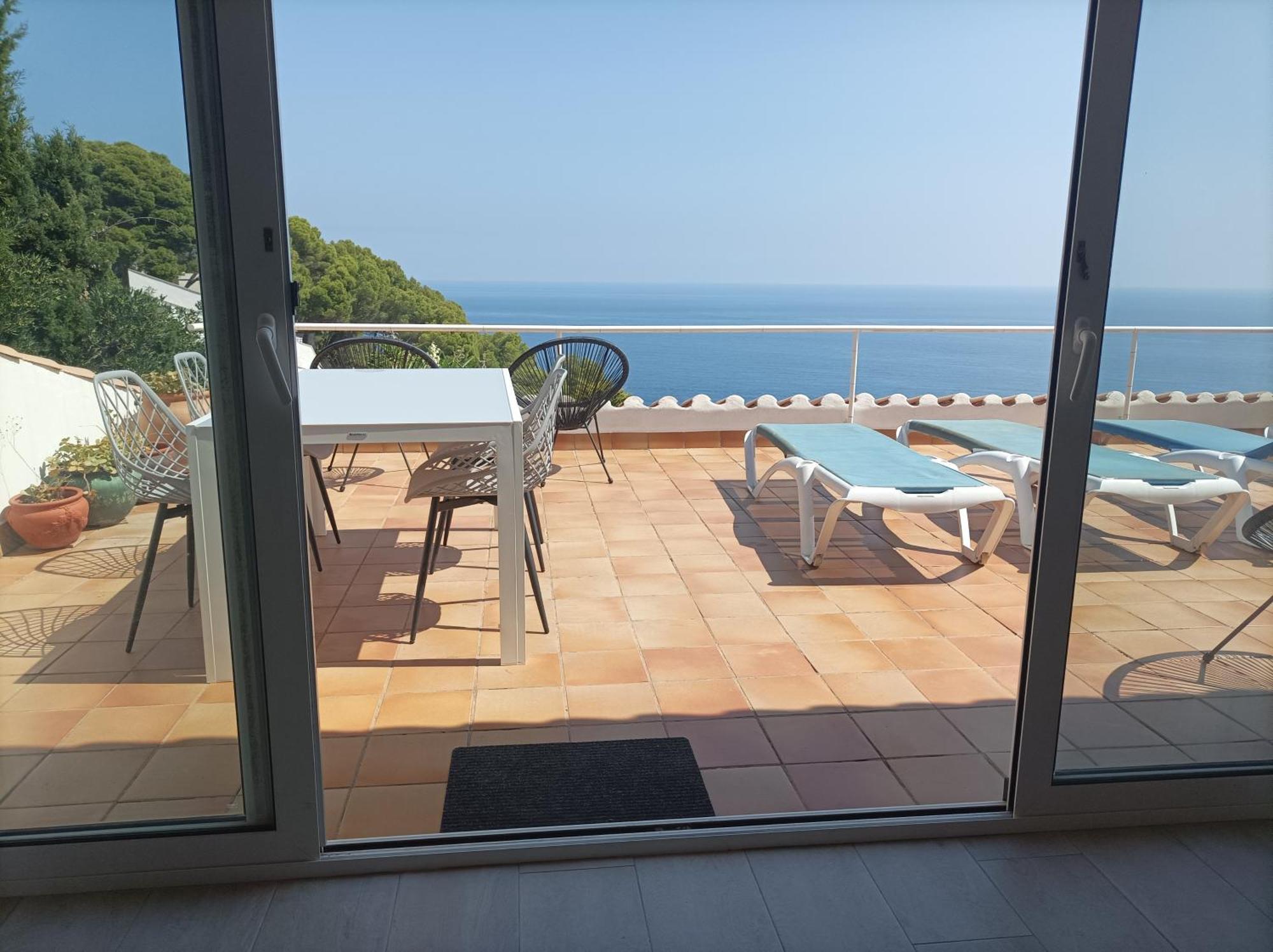 Sol Y Mar 8-maison Jumelée Avec Terrasse, Piscine Et Parking Communautaire, Surplomb De Apartamento Begur