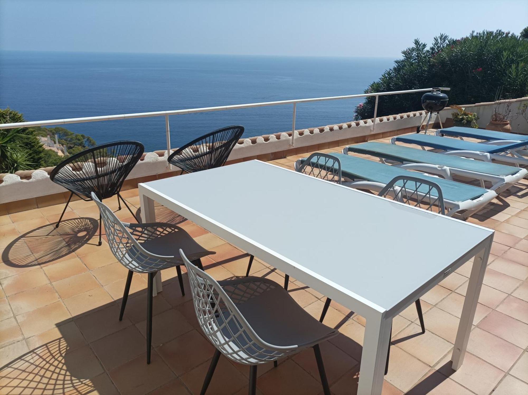 Sol Y Mar 8-maison Jumelée Avec Terrasse, Piscine Et Parking Communautaire, Surplomb De