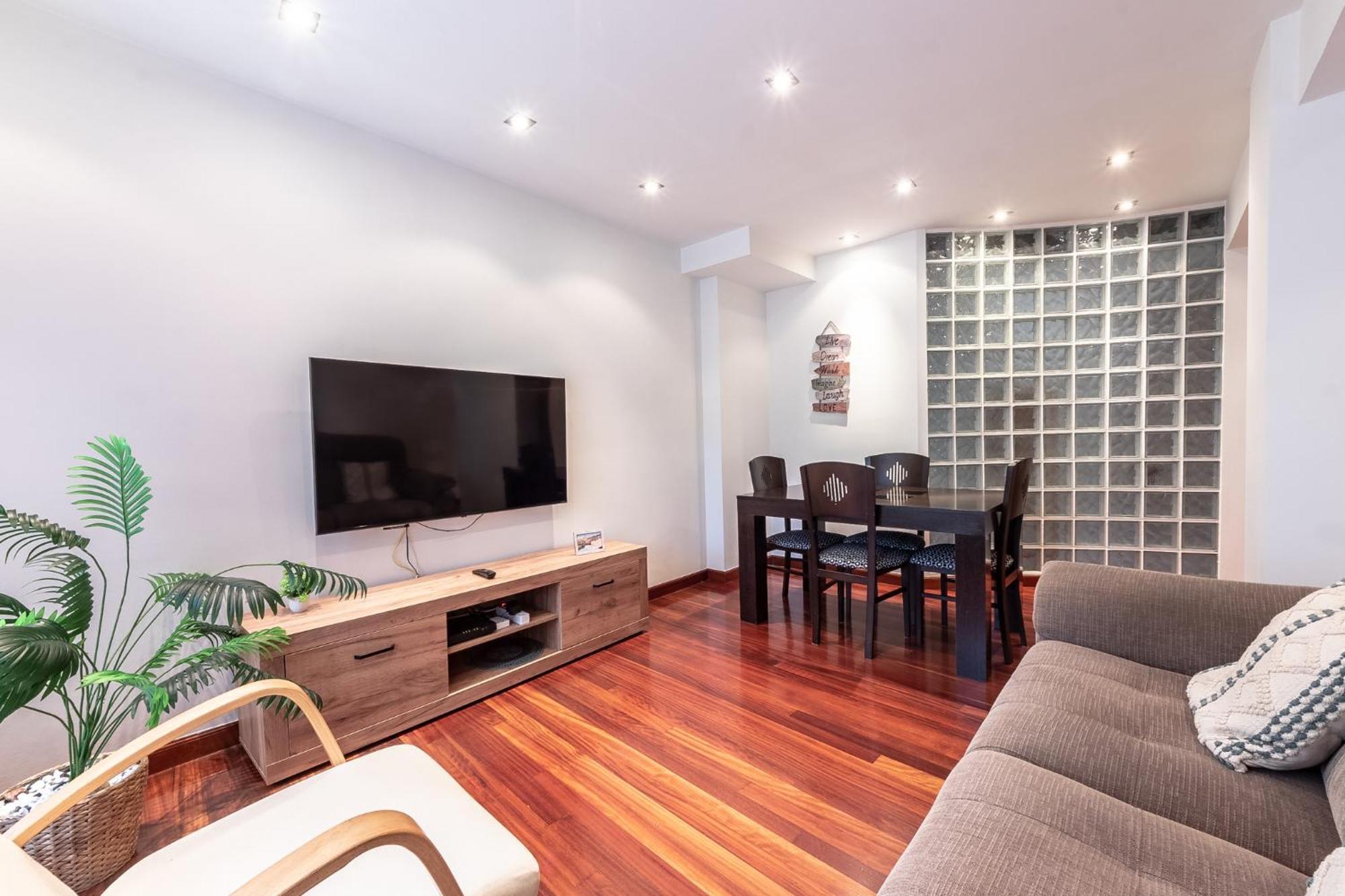 Amplio Y Acogedor Junto A Plaza Zabalburu Apartment *