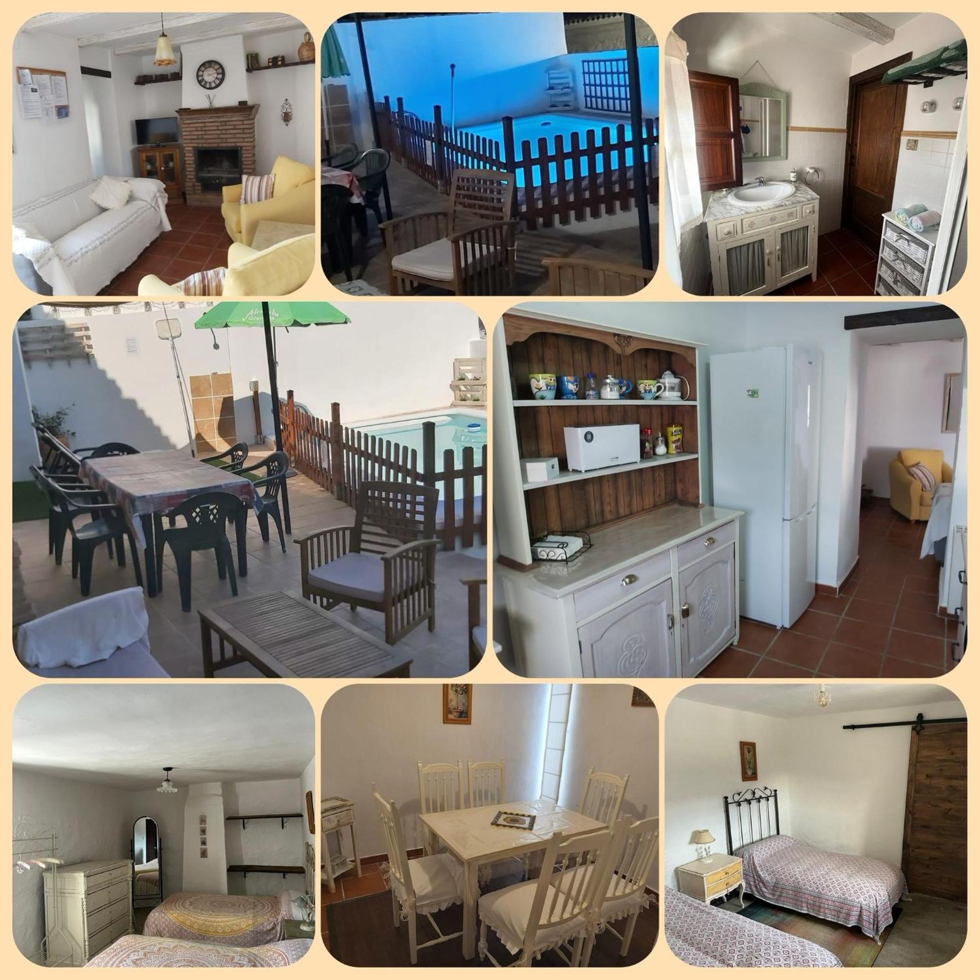 En Granada Con Chimenea, Piscina Privada Y Barbacoa 