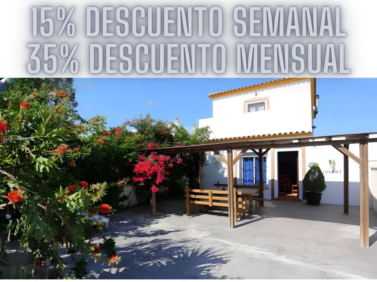 Casa Familiar 150 Metros De La Playa El Palmar Сasa de vacaciones *