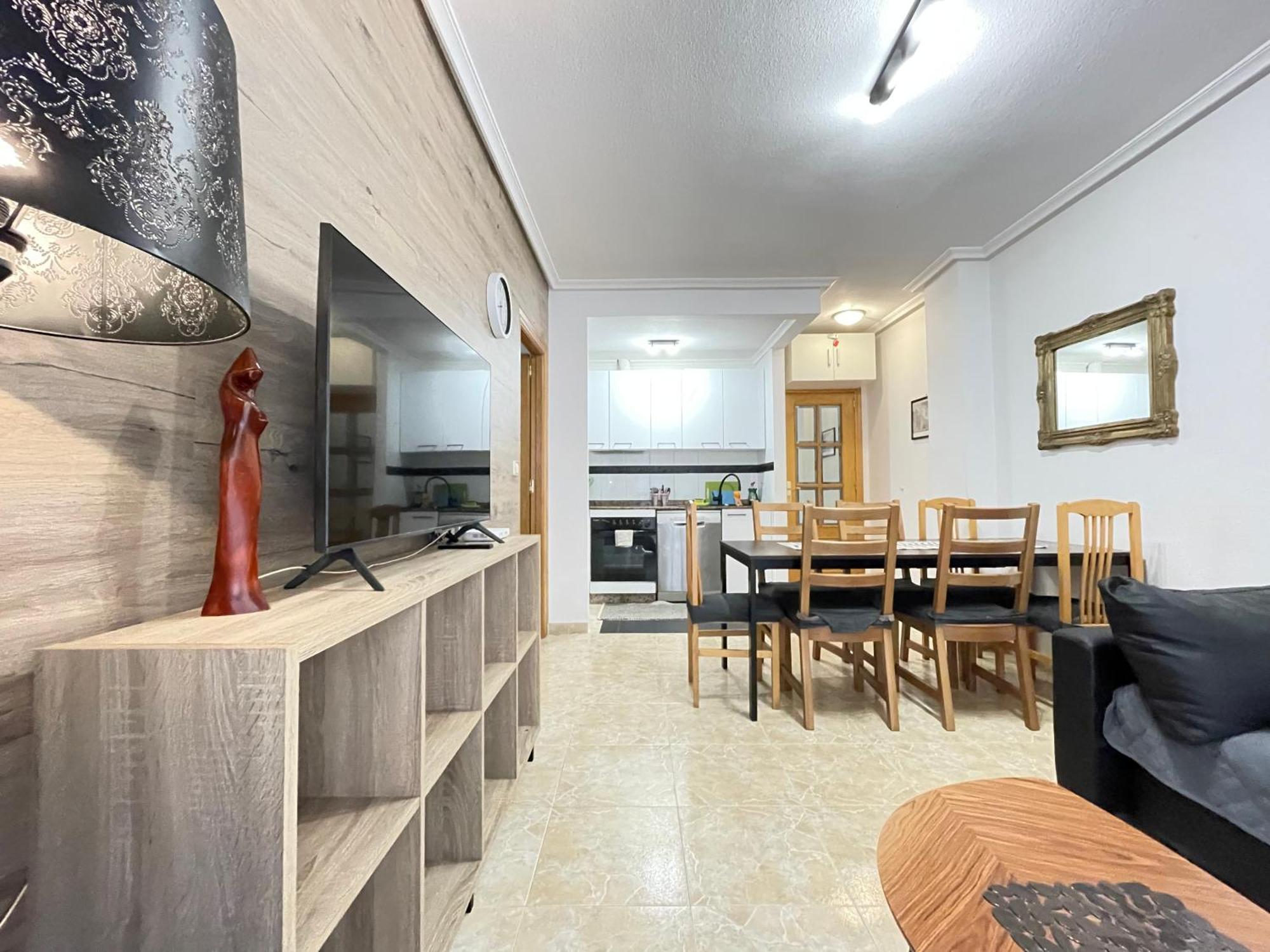 Apartment Superior La Playa! 3 Bedrooms! 2 Baths! Air Condition! Side Sea View! Torrevieja