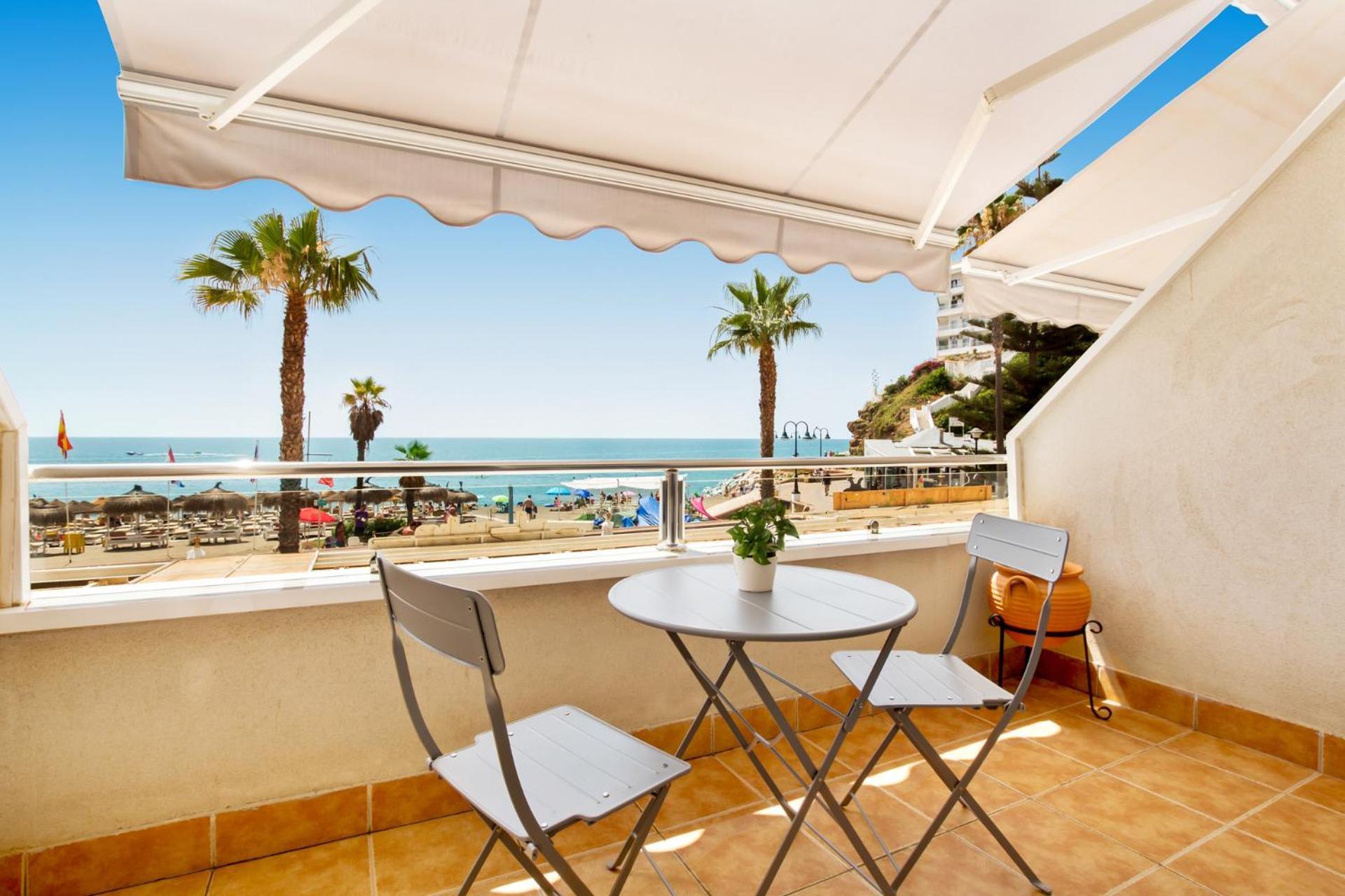 Primera Linea De Playa, Aparcamiento Y Wifi Gratis Apartamento *