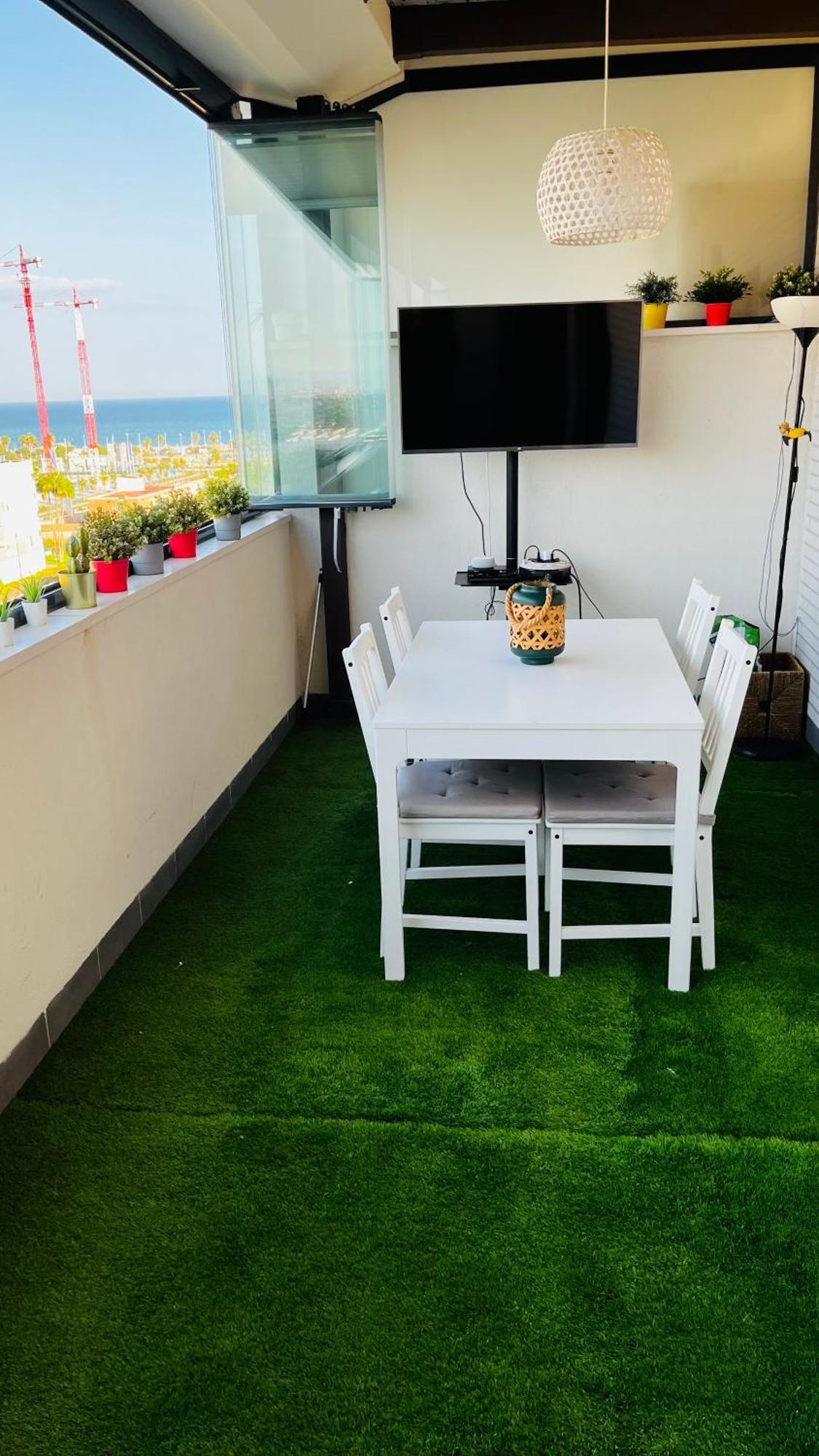 Atico Con Piscina Y Vistas Al Mar Habitat Litoral Malaga