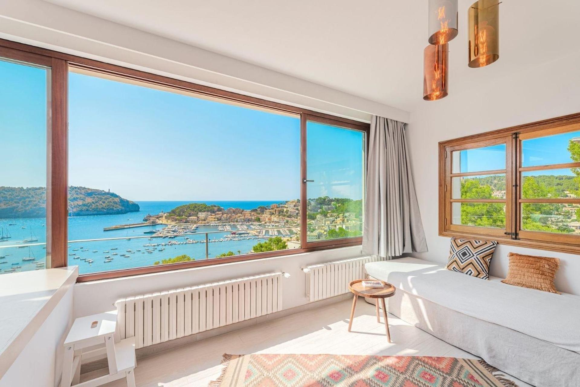 In Port De Sller Mit Privatem Pool Und Traumblick Auf Den Hafen Und Сasa de vacaciones Puerto de Sóller