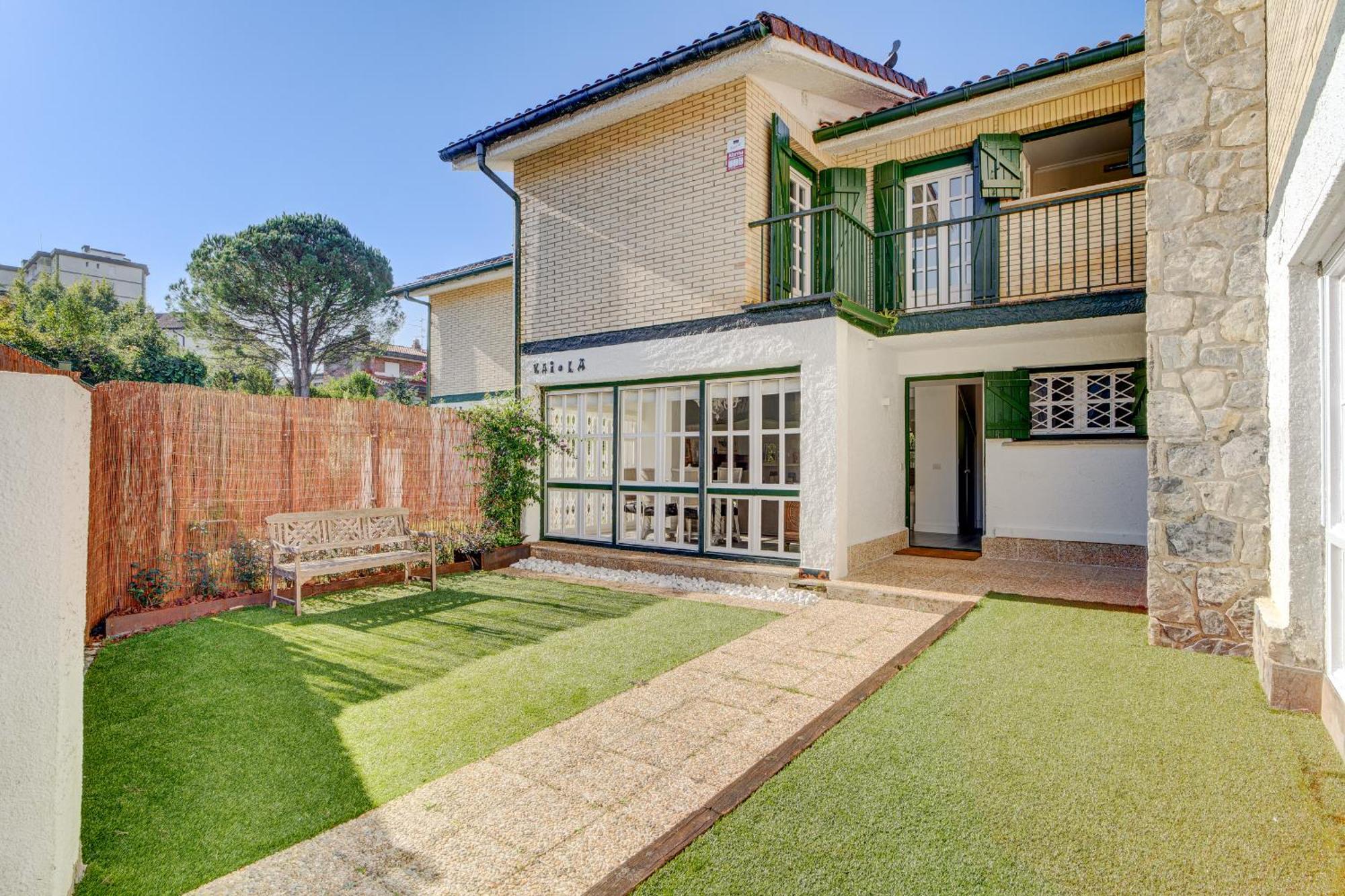 Familiar Con Jardin En Hondarribia, Terraza, Centrico, 4hb Сasa de vacaciones Hondarribia