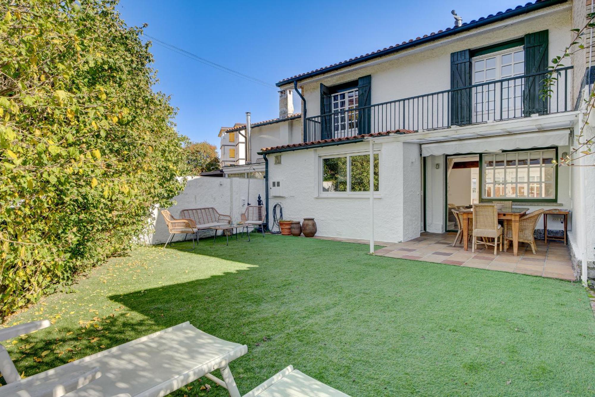 Familiar Con Jardin En Hondarribia, Terraza, Centrico, 4hb Hondarribia