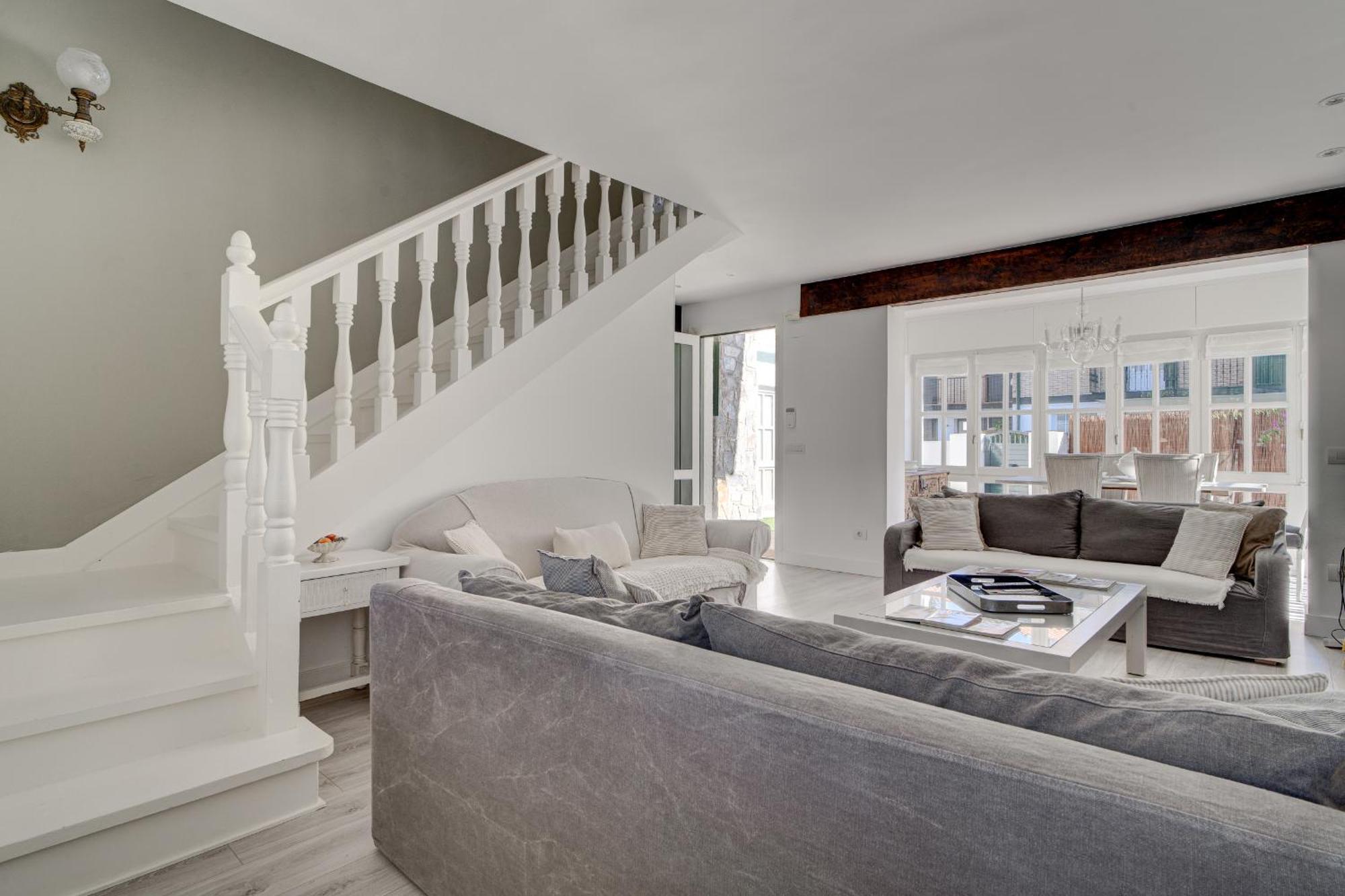 Familiar Con Jardin En Hondarribia, Terraza, Centrico, 4hb * Hondarribia
