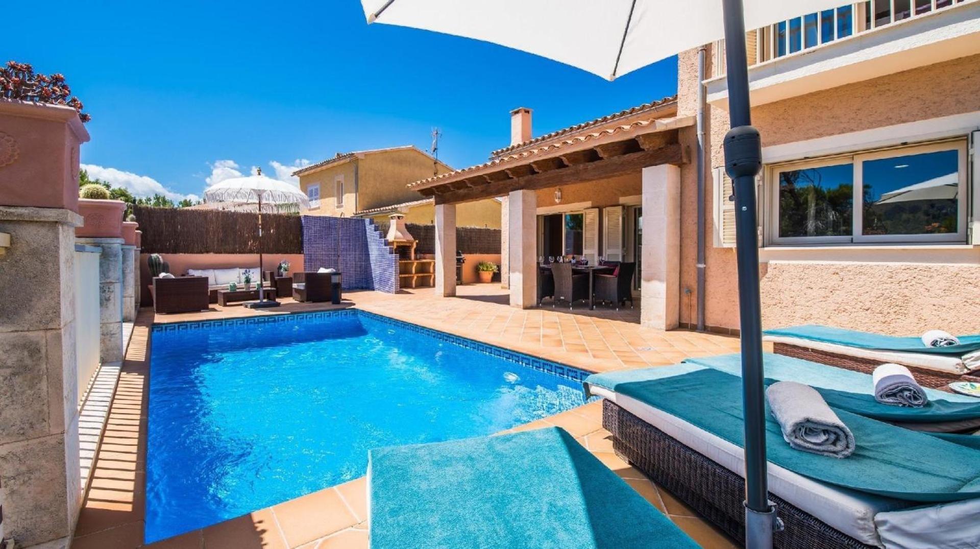 Casa Leon Mit Meerblick, Nur 450 Meter Zum Сasa de vacaciones Cala Mesquida (Mallorca)