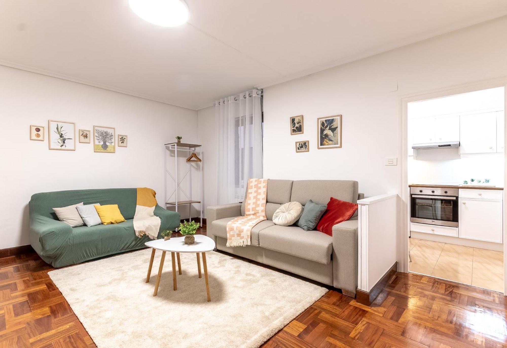 Apartment 1 Parada Al Casco Viejo, 1 Min En Metro - Santutxu