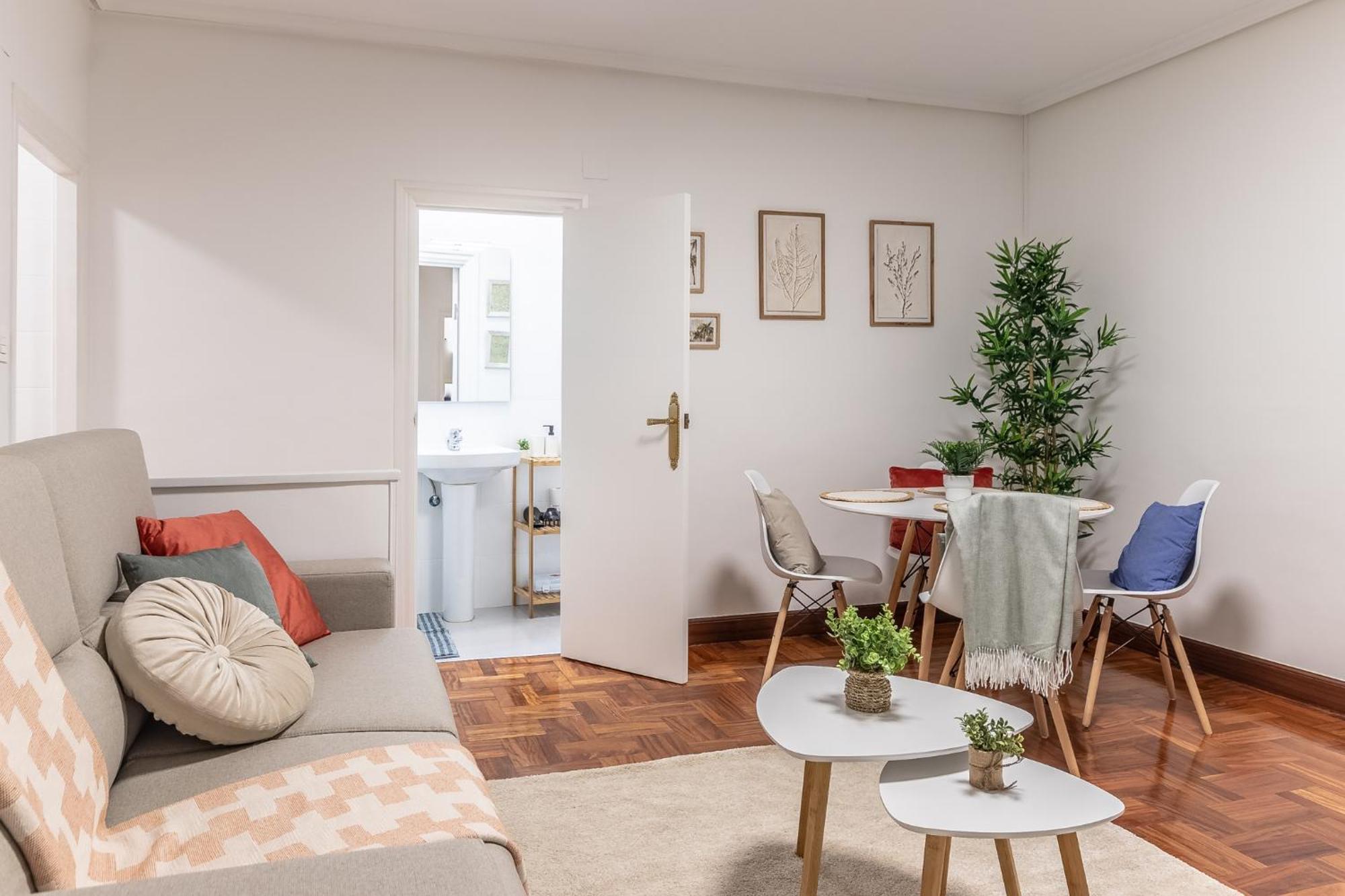 1 Parada Al Casco Viejo, 1 Min En Metro - Santutxu Apartment
