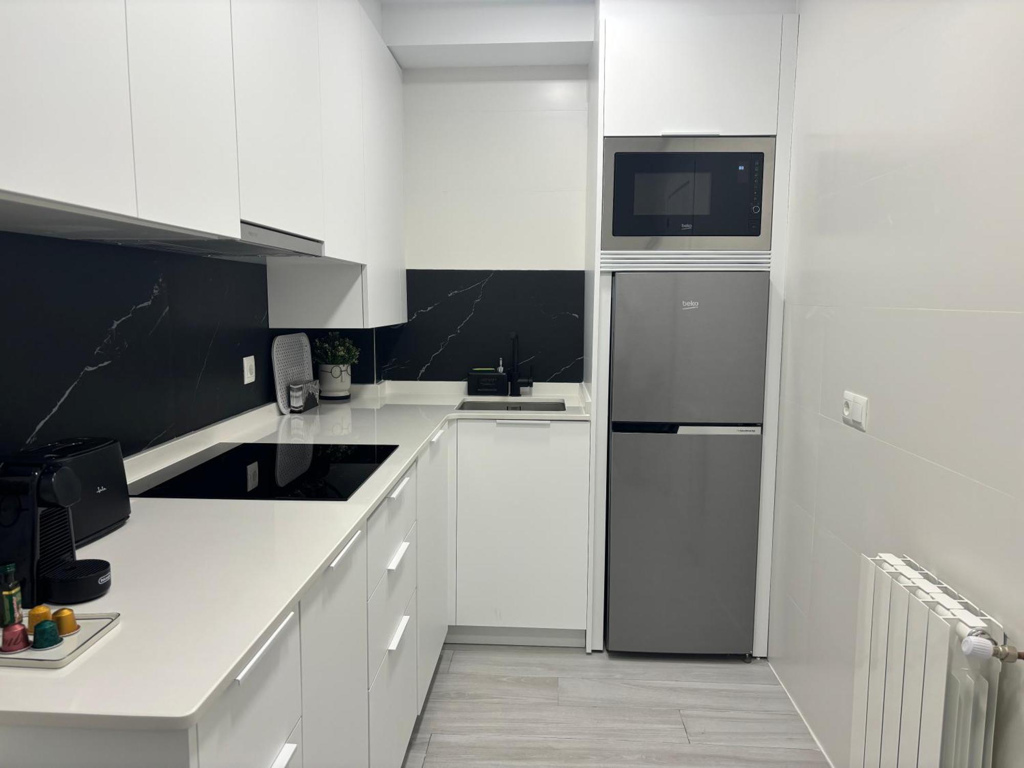 Black And White Cervantes Apartment Castro Urdiales