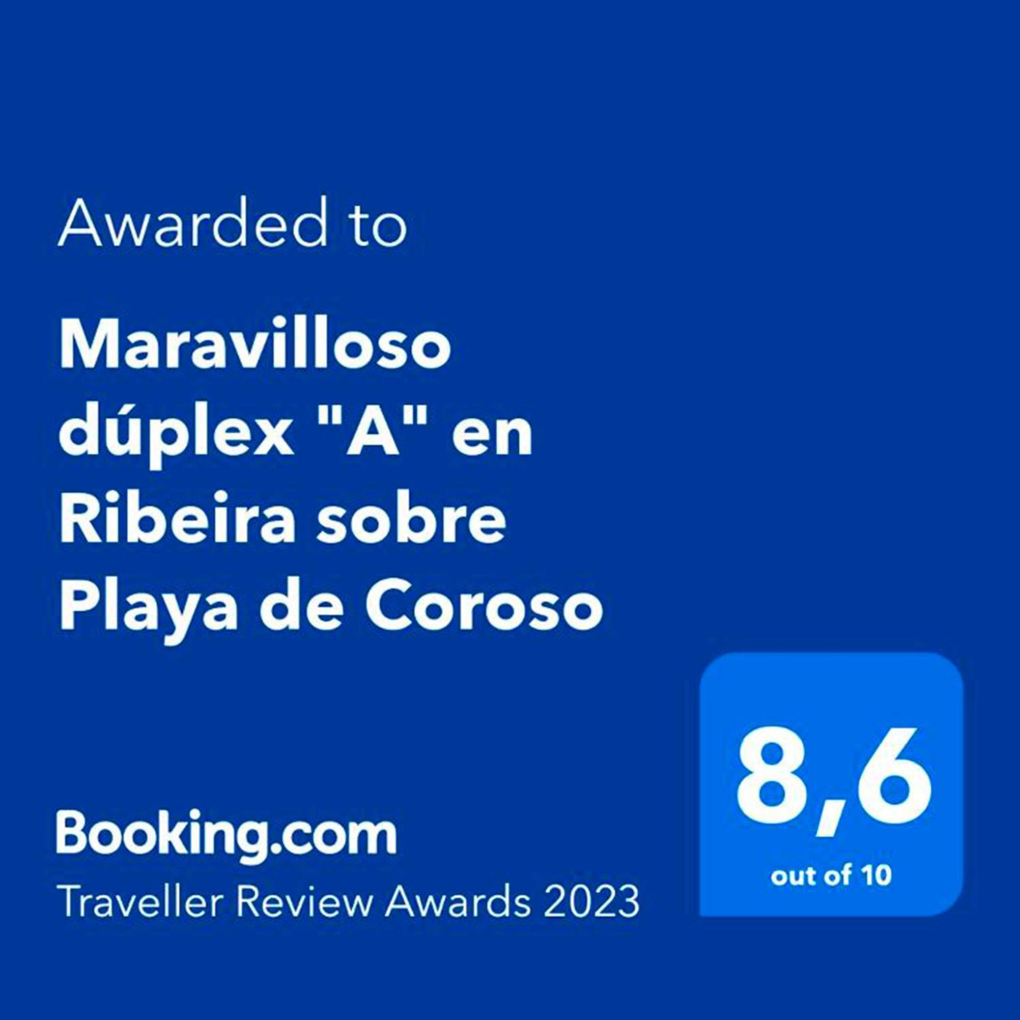 Maravilloso A En Sobre Playa De Coroso Apartamento Ribeira