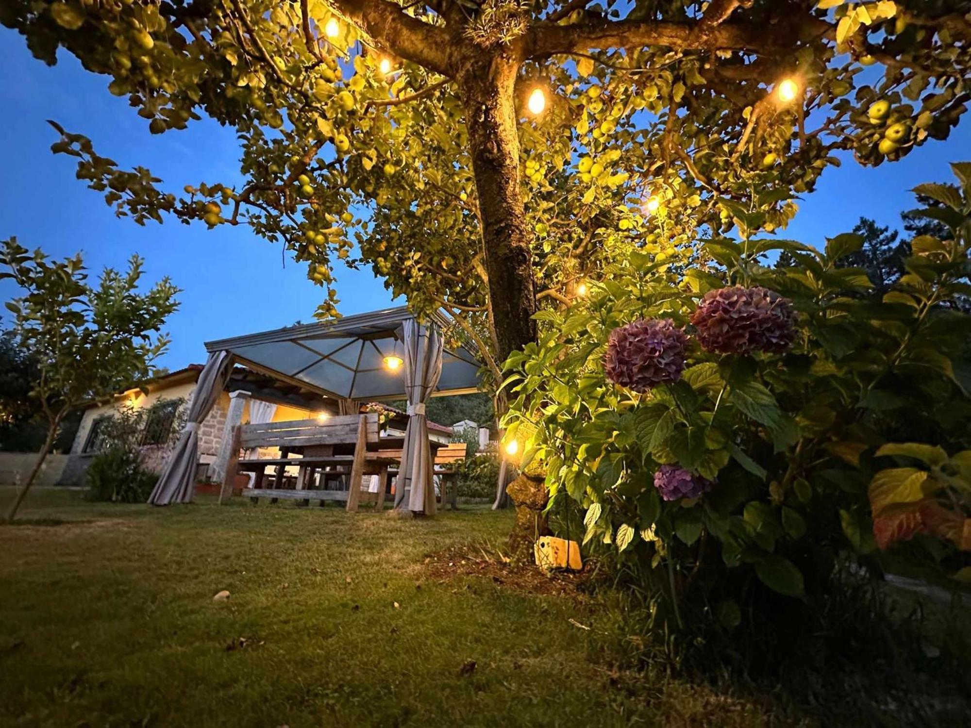 Con Piscinajardinbarbacoa Сasa de vacaciones Pontevedra