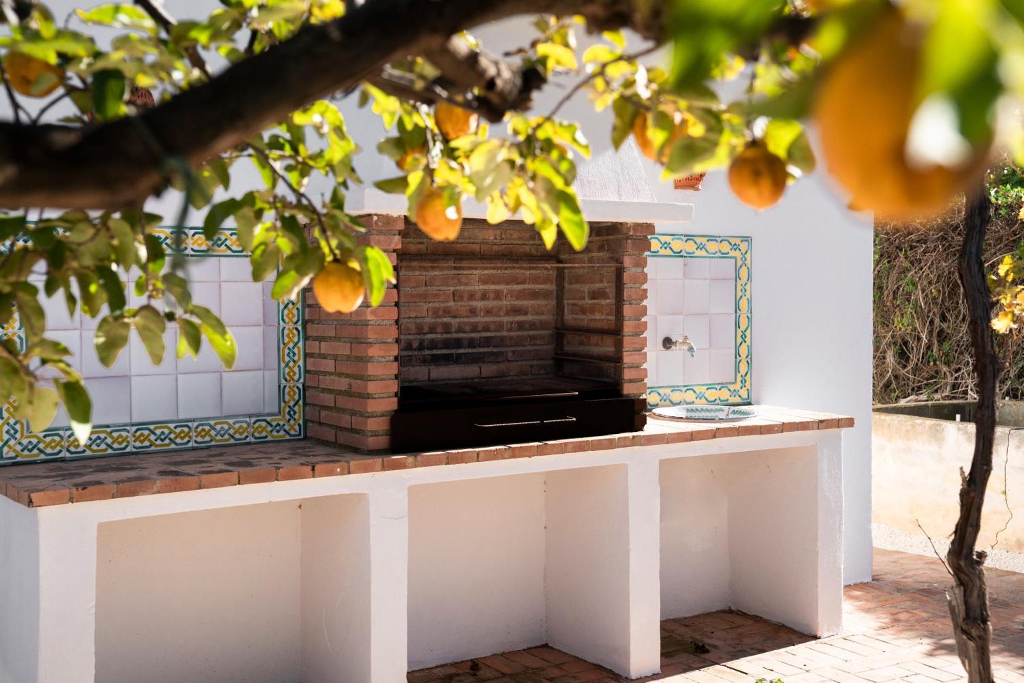 Buenos Dias Chimenea Barbacoa Y Piscina