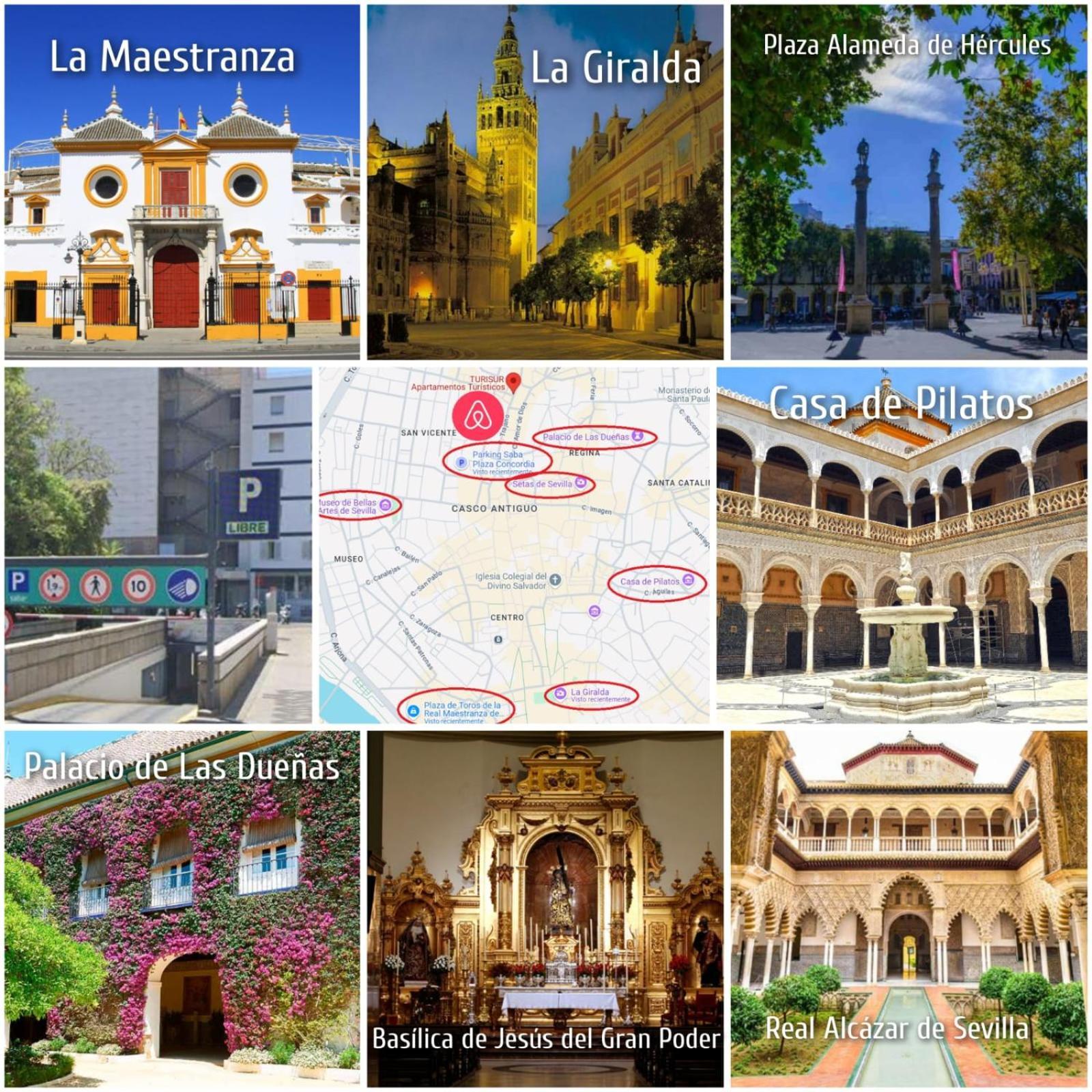 Apartamento La Casa Roja: Luminoso ático Con Vistas Sevilla