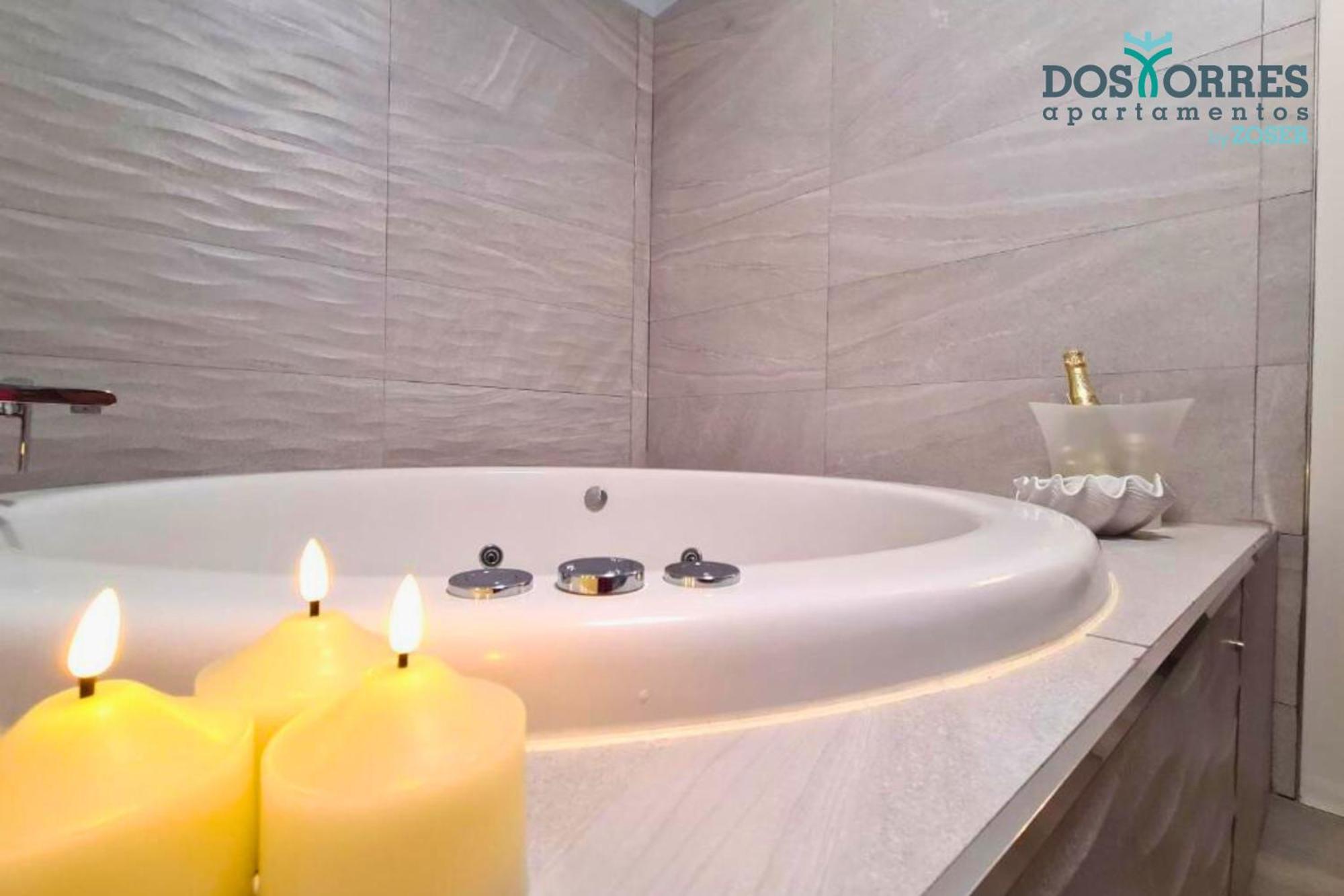 Dos Torres Bárbol - Oasis Céntrico Con Jacuzzi En La Habitación Y Garaje Privado Apartamento