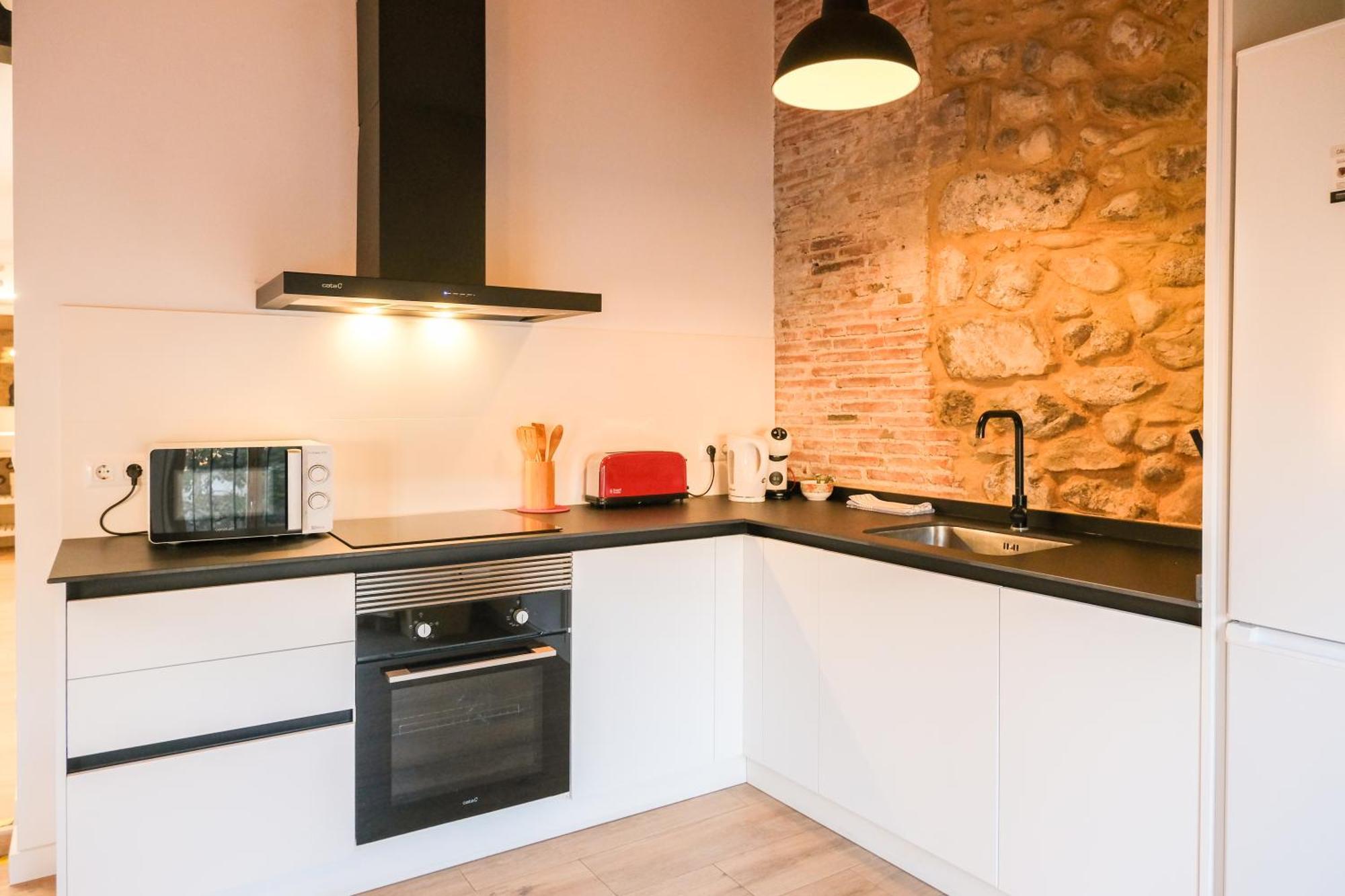 Ganganell Atic Con Terraza En Apartamento