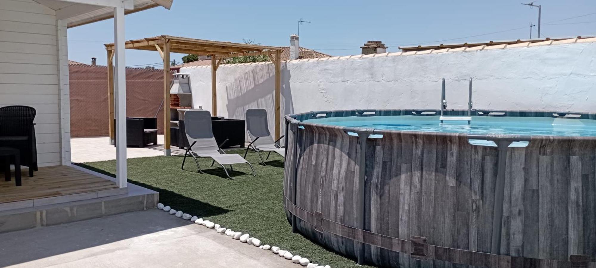 Casa De Madera Muy Acogedora En Zona Tranquila *