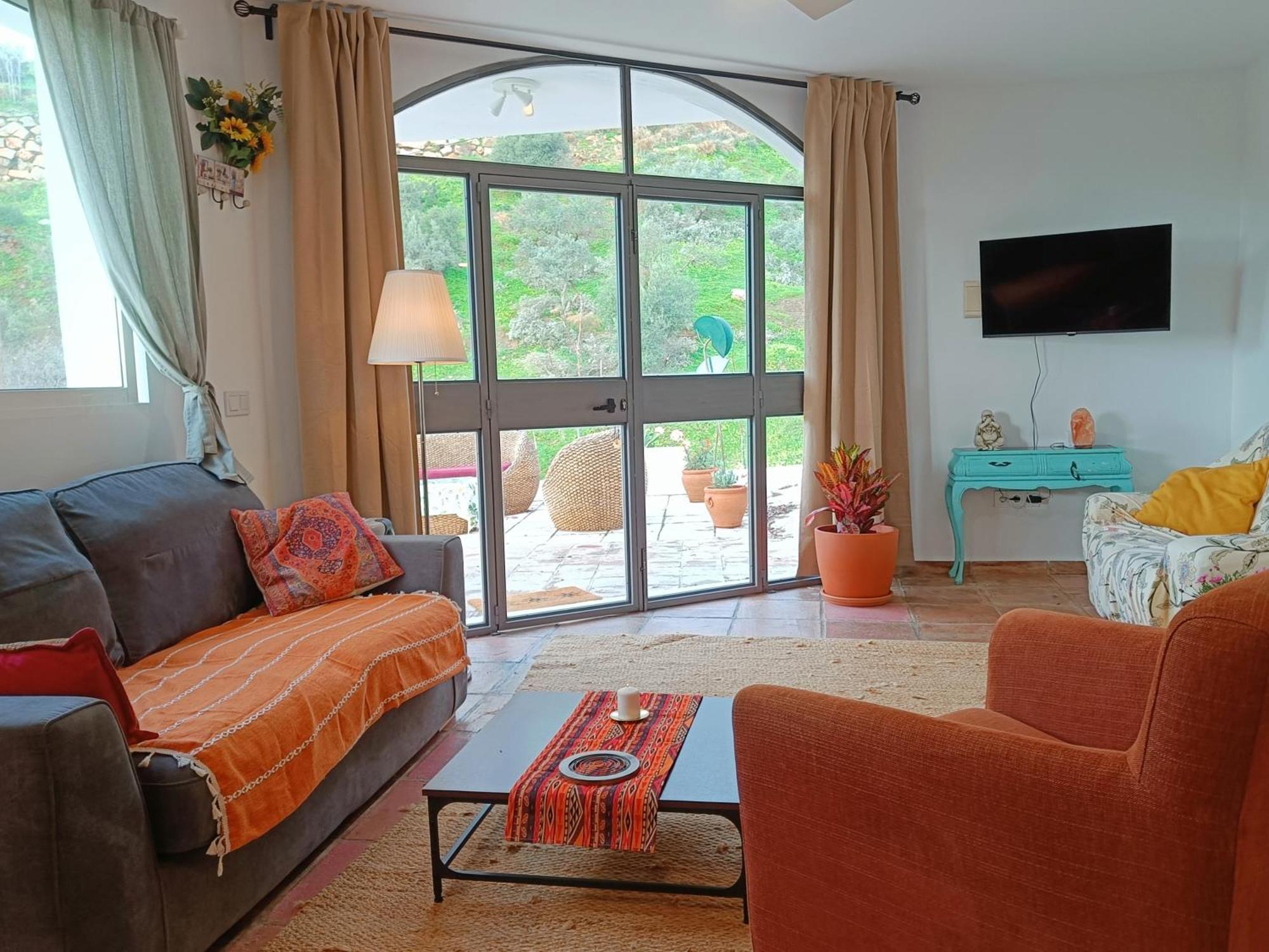 Casa Medina - Private With Terrace And Sea View, 25 Minutes From Malaga