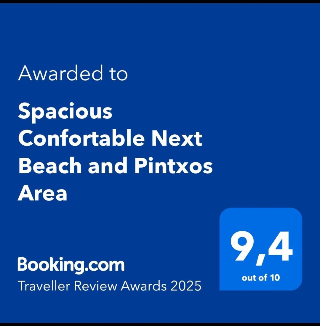 Amplio Y Confortable Playa Zurriola Smart Tv Apartamento