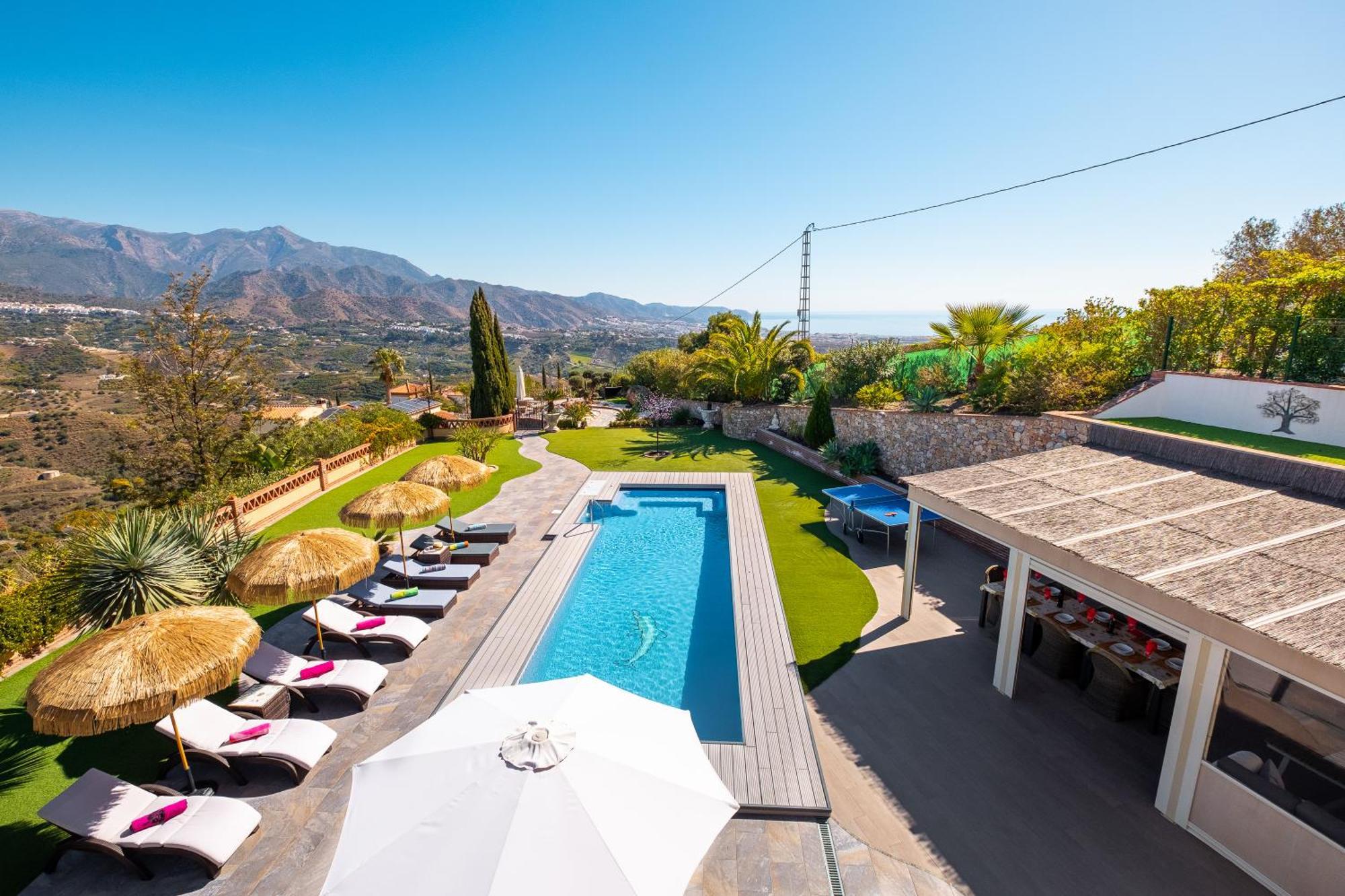 Villa Exceptional Costa Del Sol El Espuela For 8 Heated Pool Amazing Views & Quality Torrox