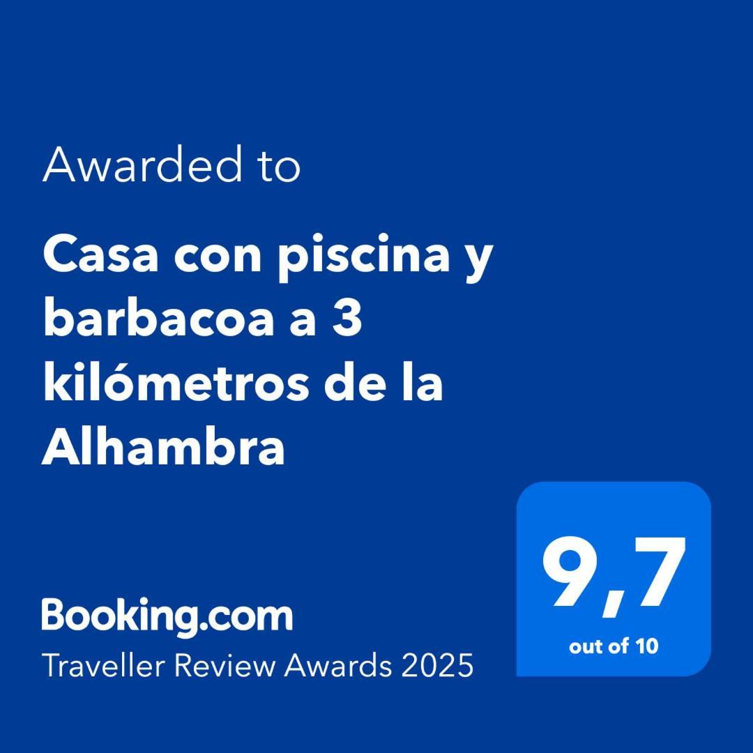 Casa Con Piscina Y Barbacoa A 3 Kilometros De La Alhambra Huetor Vega