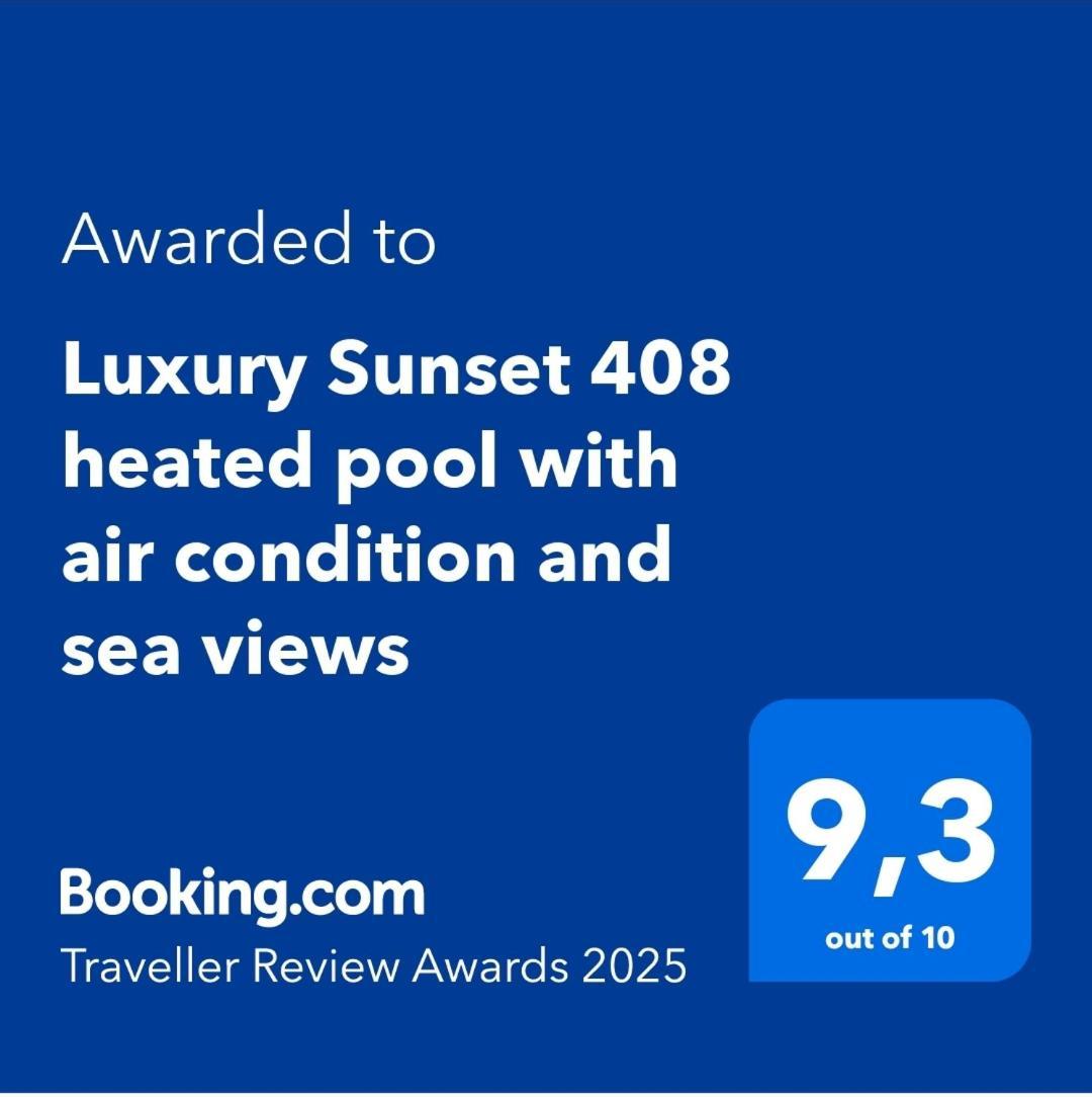 Luxury Sunset 408 Heated Pool With Air Condition And Sea Views Apartamento Costa Adeje (Tenerife)
