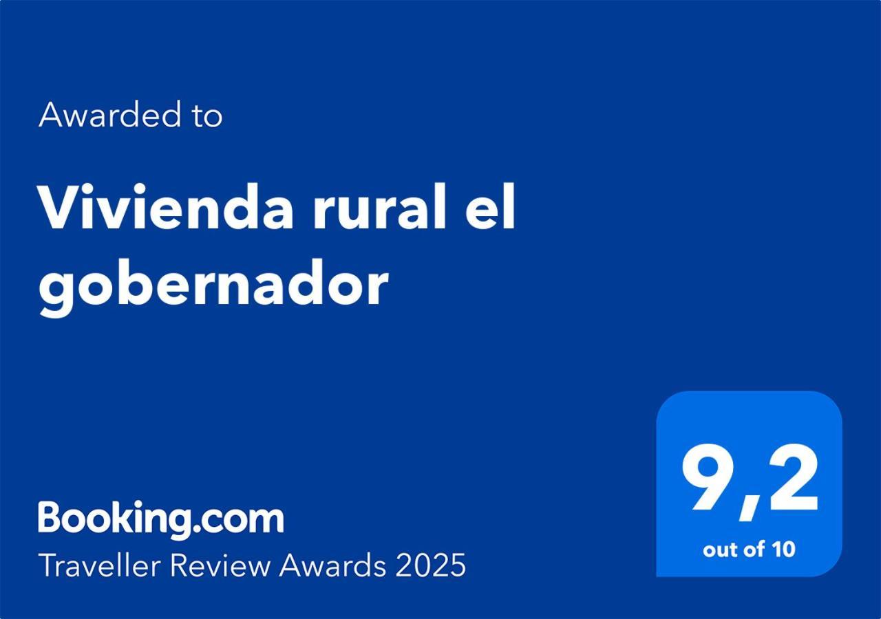 Vivienda Rural El Gobernador Holiday home *