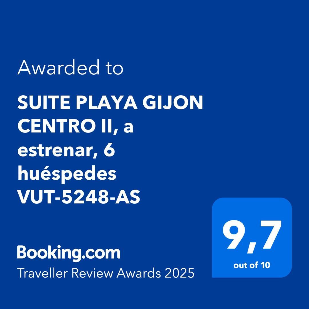 Apartamento Playa Centro Ii, A Estrenar, 6 Huespedes Vut-5248-as Gijón