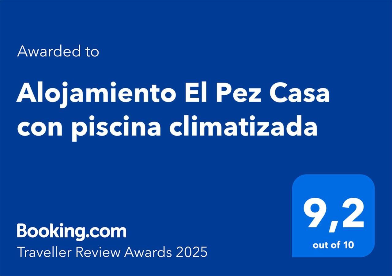Сasa de vacaciones El Pez Casa Con Piscina Climatizada *