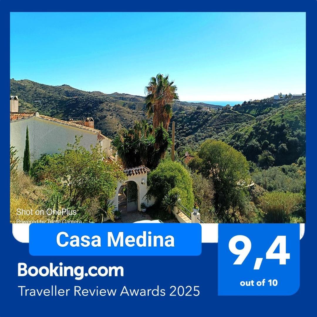 Casa Medina - Private With Terrace And Sea View, 25 Minutes From Malaga *