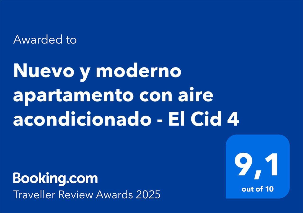 Apartamento Nuevo Y Moderno Con Aire Acondicionado - El Cid 4 Burriana