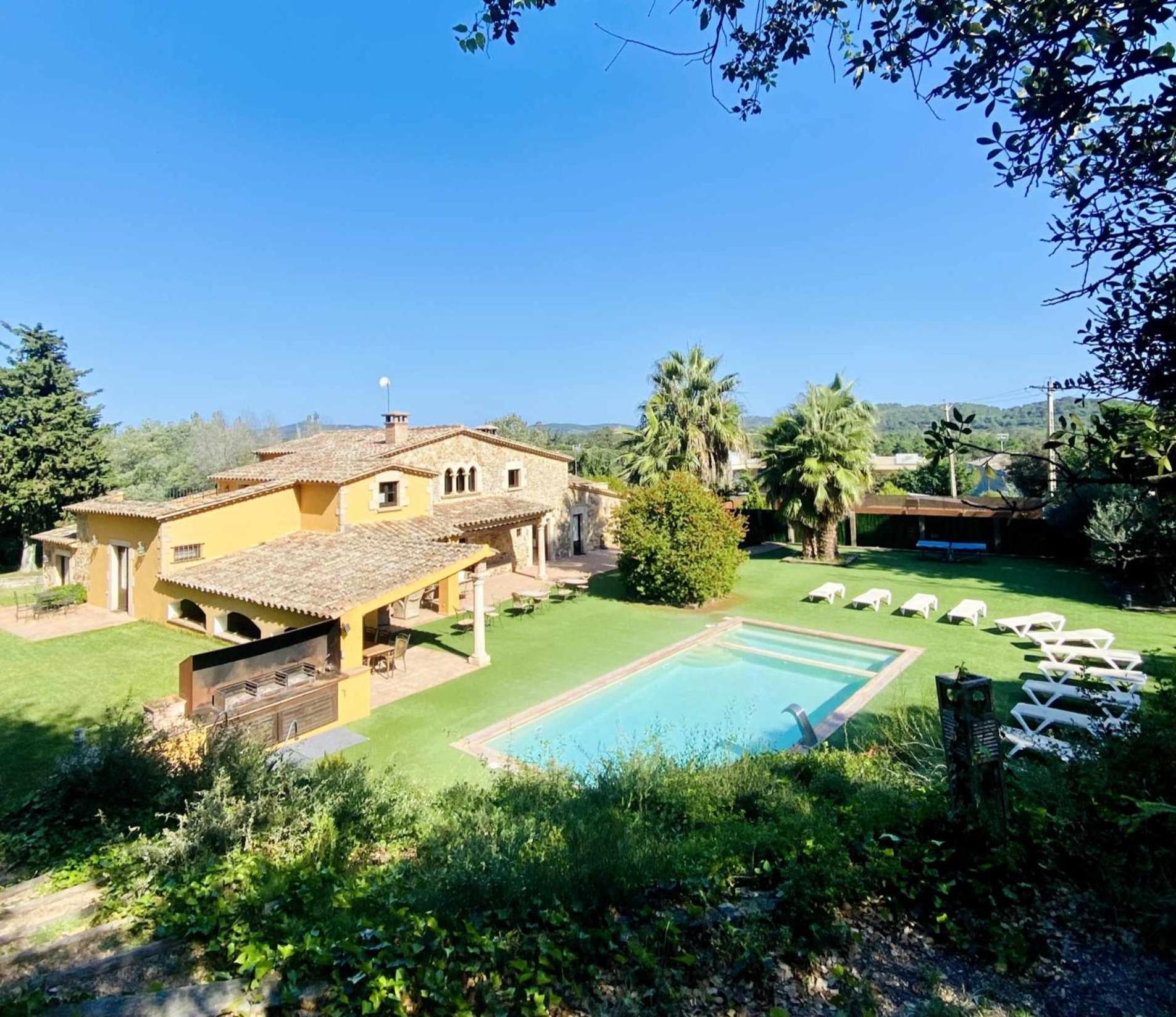 Casa Mas Molines Con Piscina Jacuzzi Y Barbacoas * Mont-ras (Montrás)
