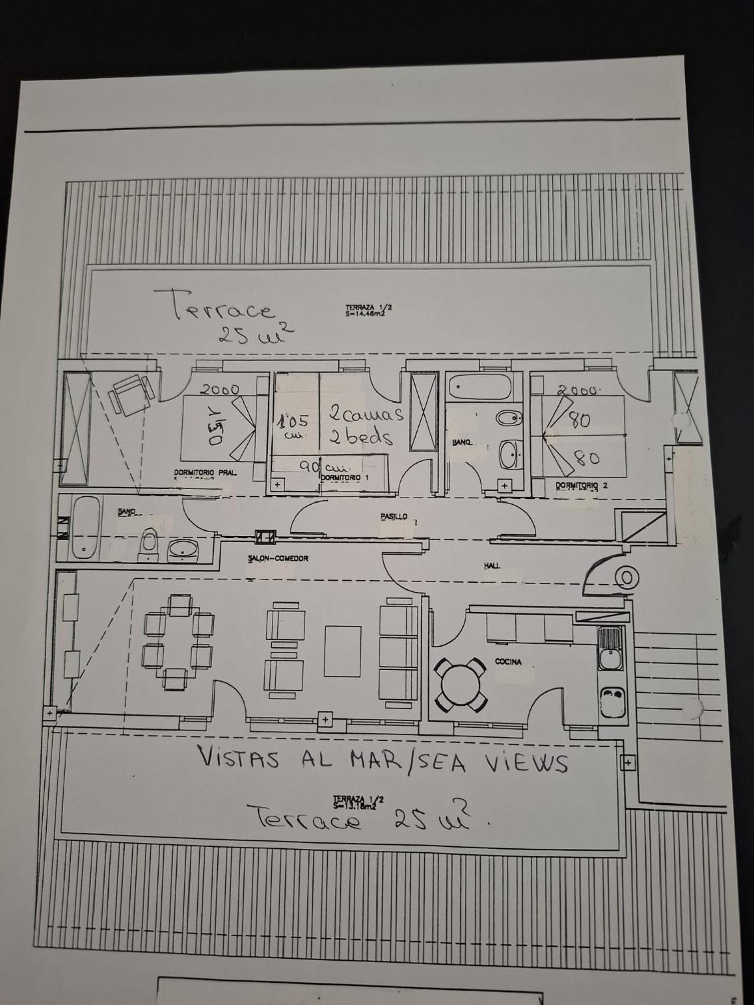 Apartamento ático Con 2 Terrazas, 25m2 Cada By Urban Hosts