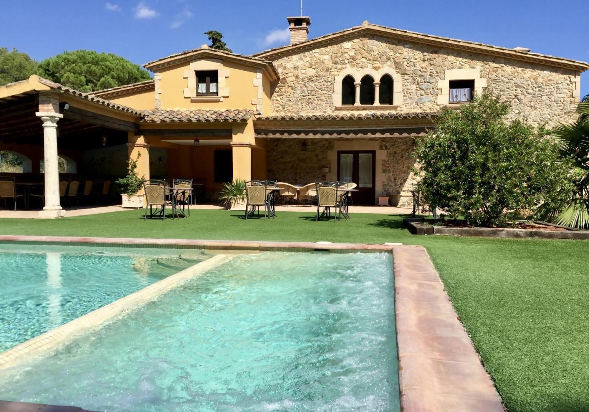 Chalet Casa Mas Molines Con Piscina Jacuzzi Y Barbacoas Mont-ras (Montrás)