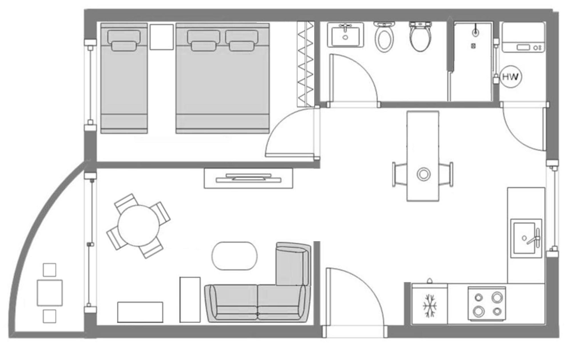 Apartment Brilante De La Bahia *