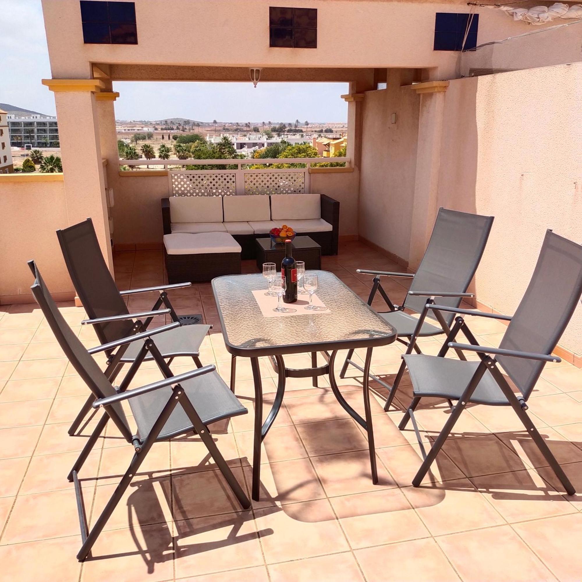 Apartamento With Roof Terrace, Mar de Cristal