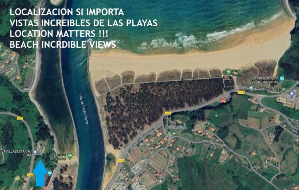 La Villademaria 2 Bloque Playa Puntal Villa *