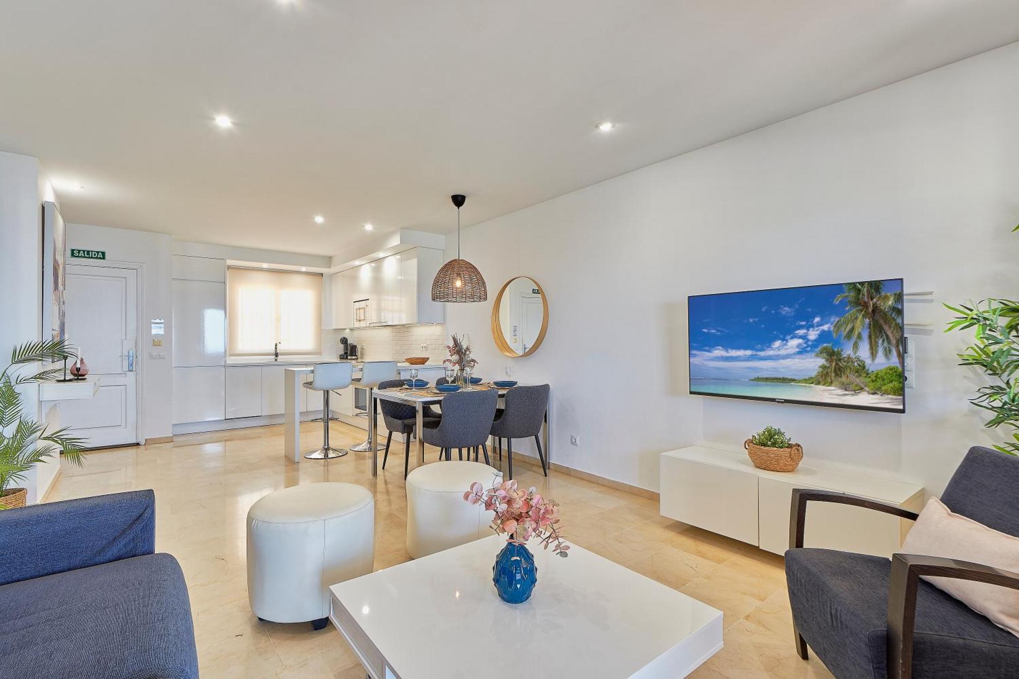 Apartamento Marina Xi Moderno Con Vistas Al Mar Bbq Piscinas Pistas De Tenis