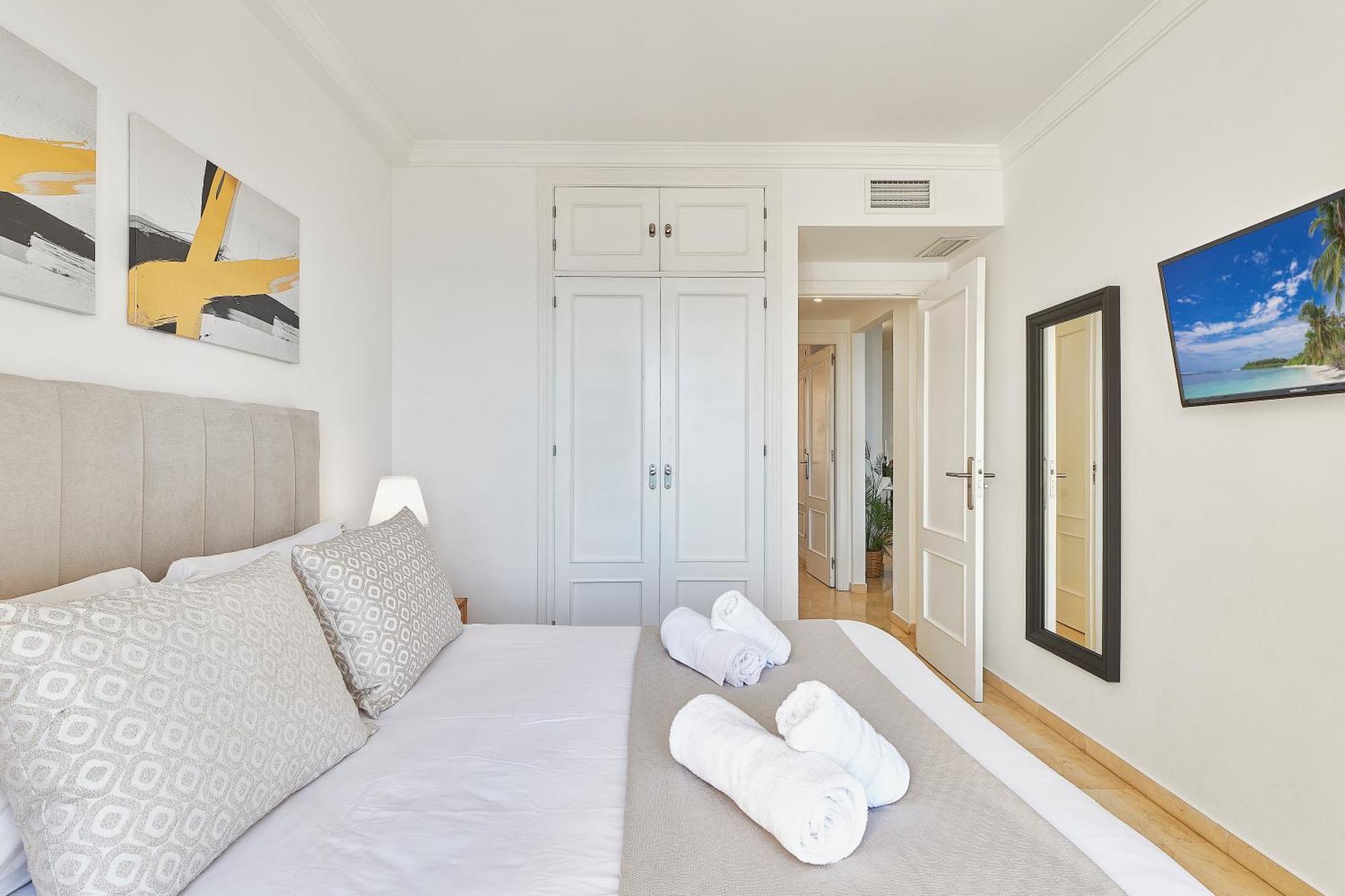 Apartamento Marina Xi Moderno Con Vistas Al Mar Bbq Piscinas Pistas De Tenis