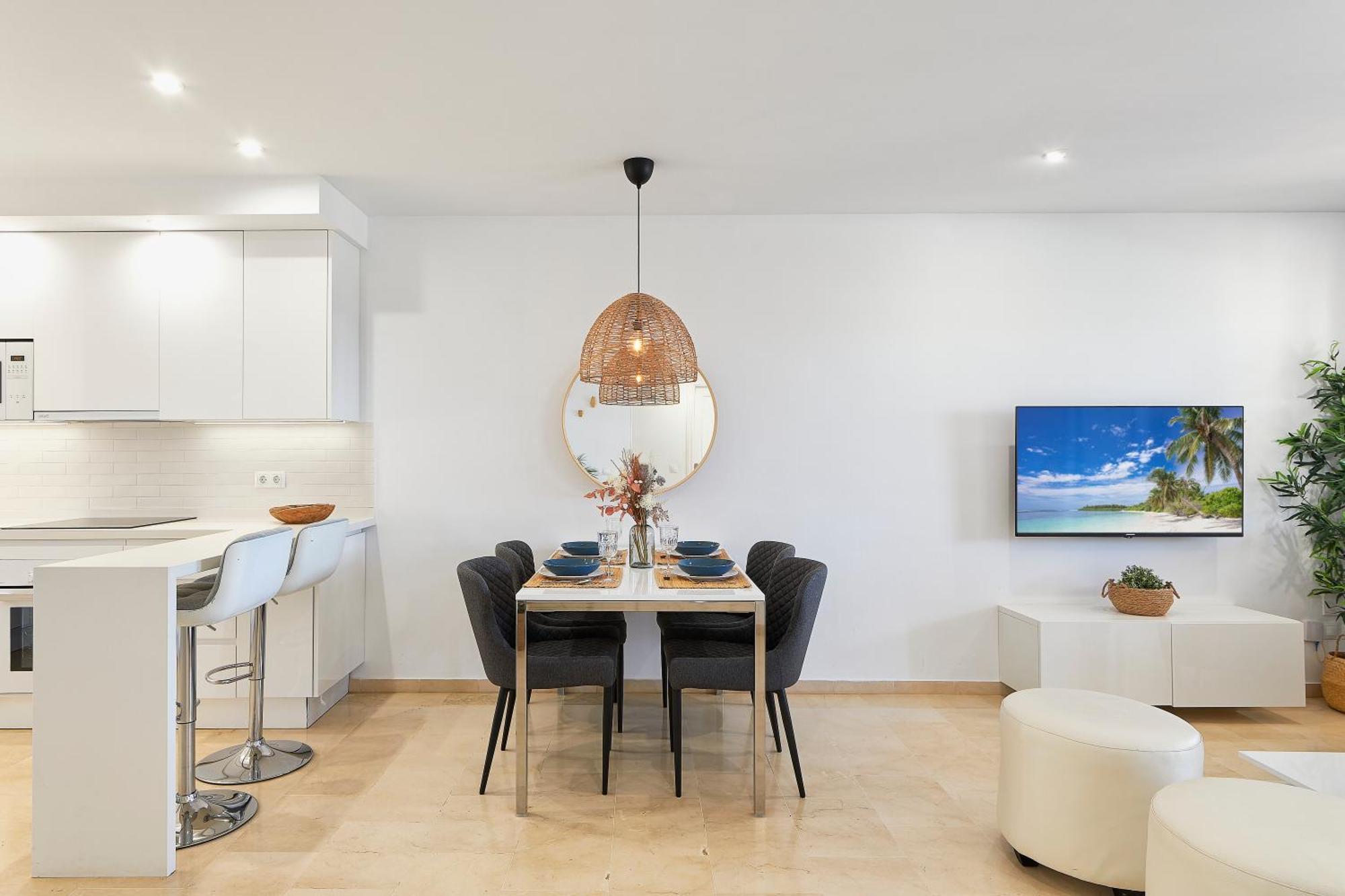 Apartamento Marina Xi Moderno Con Vistas Al Mar Bbq Piscinas Pistas De Tenis *